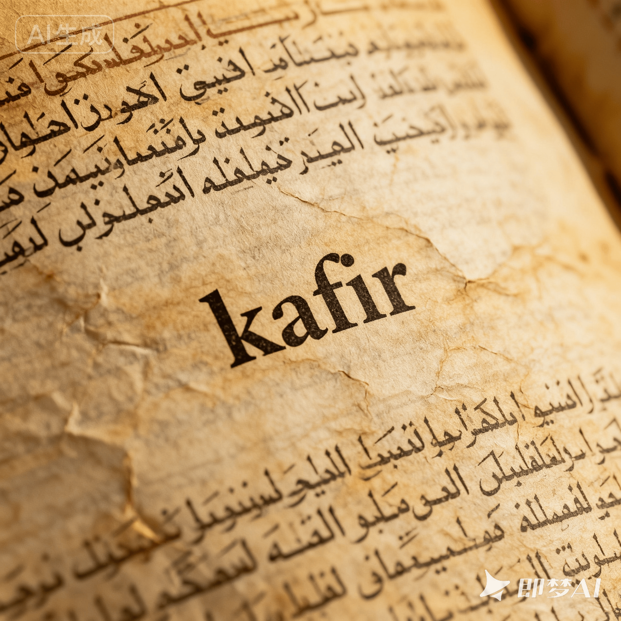 kafir是什么意思_kafir怎么读_音标ˈkæfə