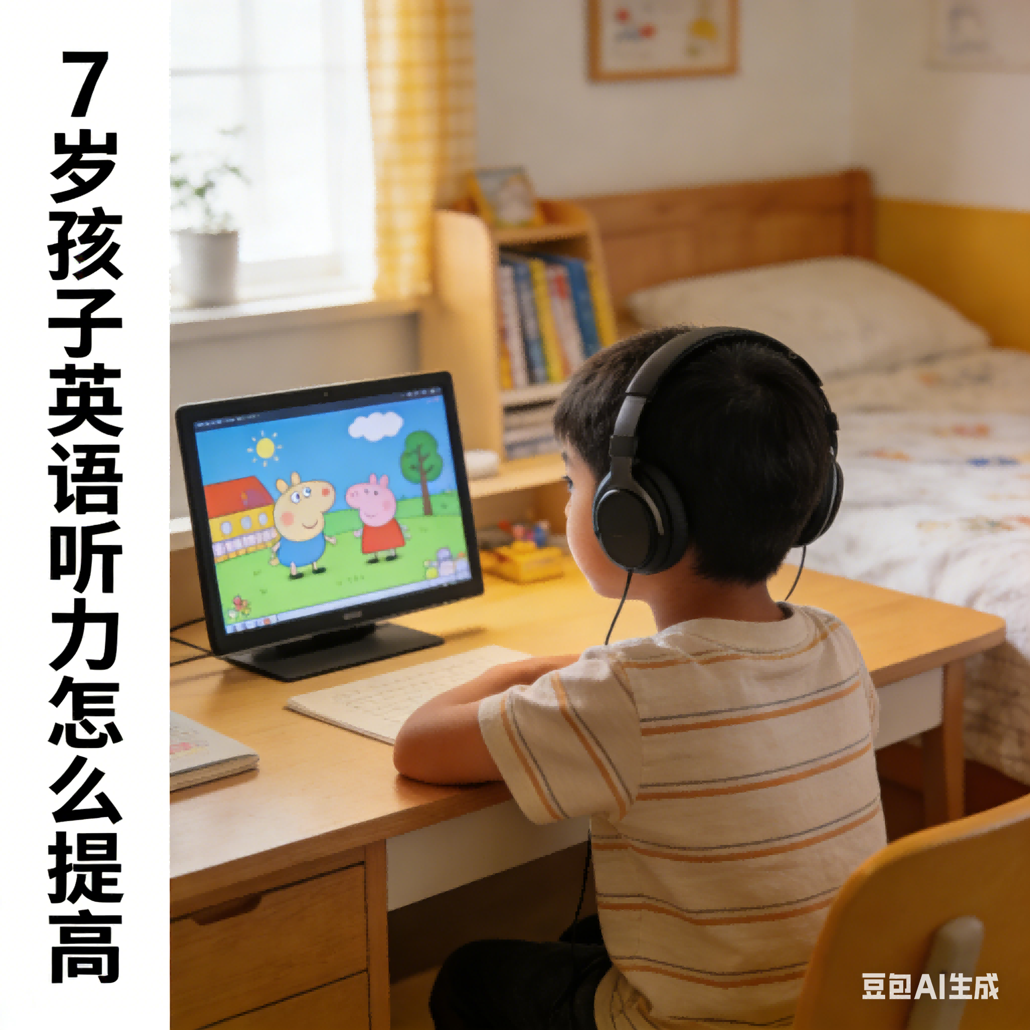 7岁孩子英语听力怎么提高