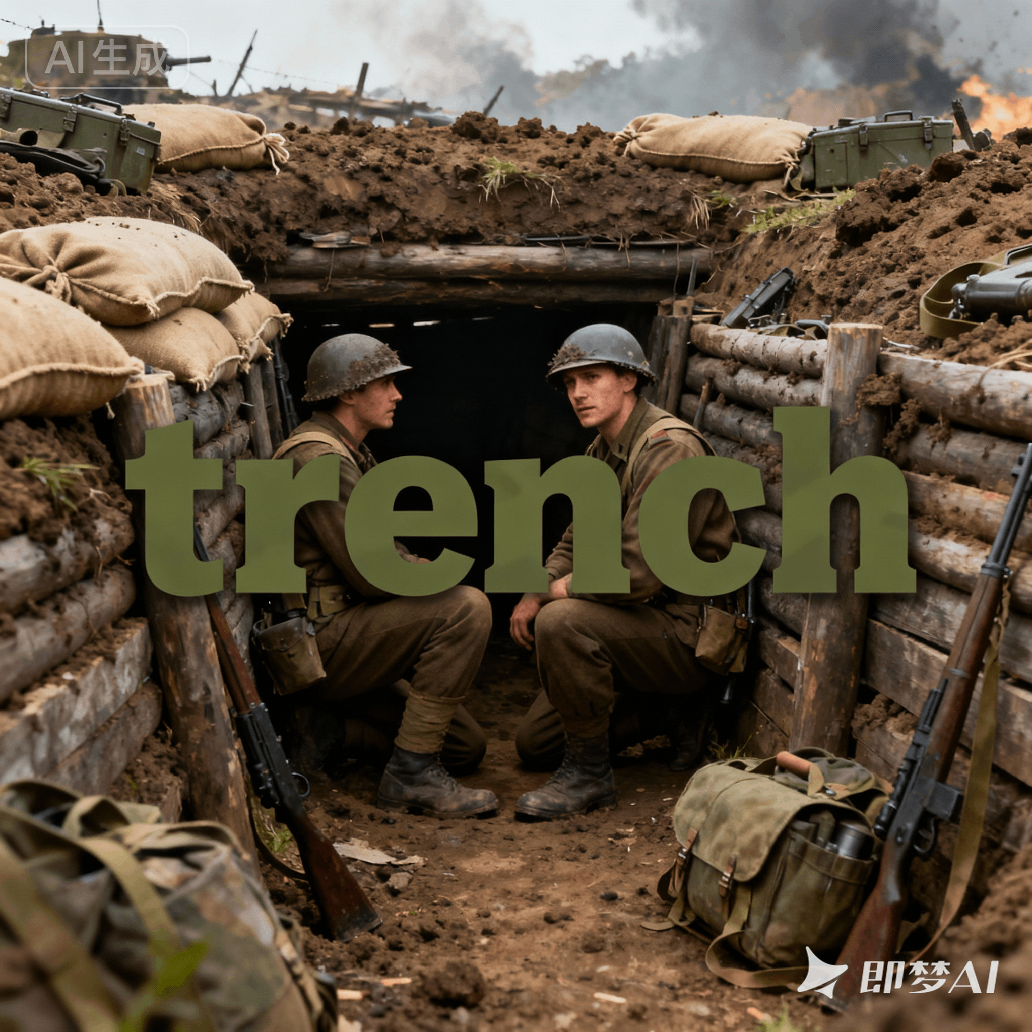 trench是什么意思_trench怎么读_音标trentʃ