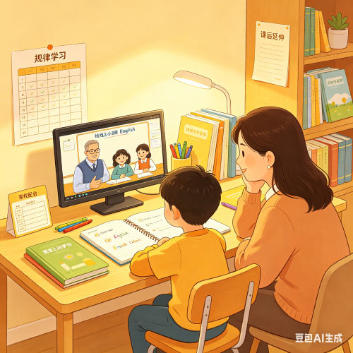 小孩子线上学英语如何?