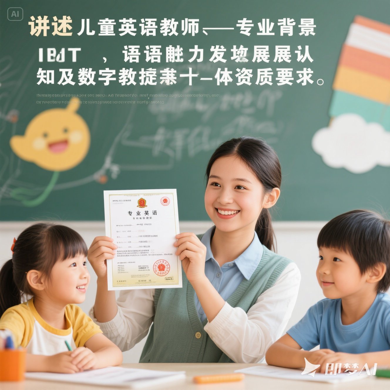 少儿英语教师资质要求有哪些？