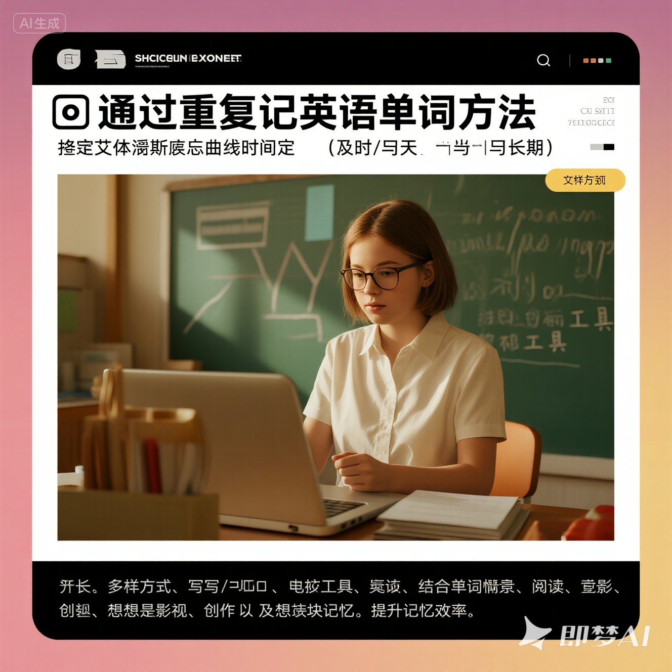 怎样通过重复来记忆英语单词？
