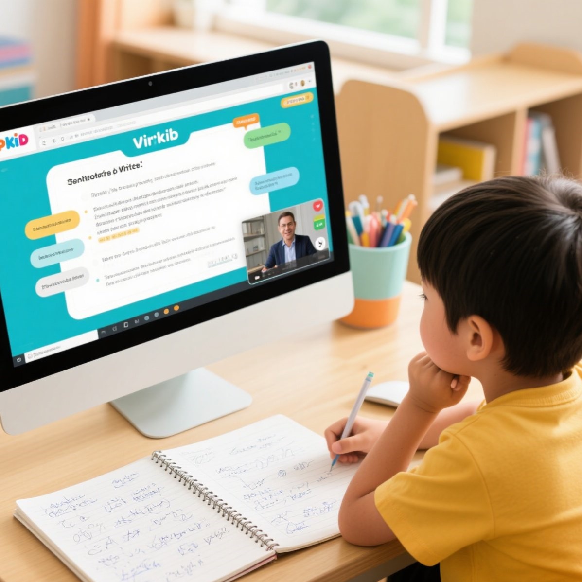 VIPKID 英语课程有哪些学生写作？