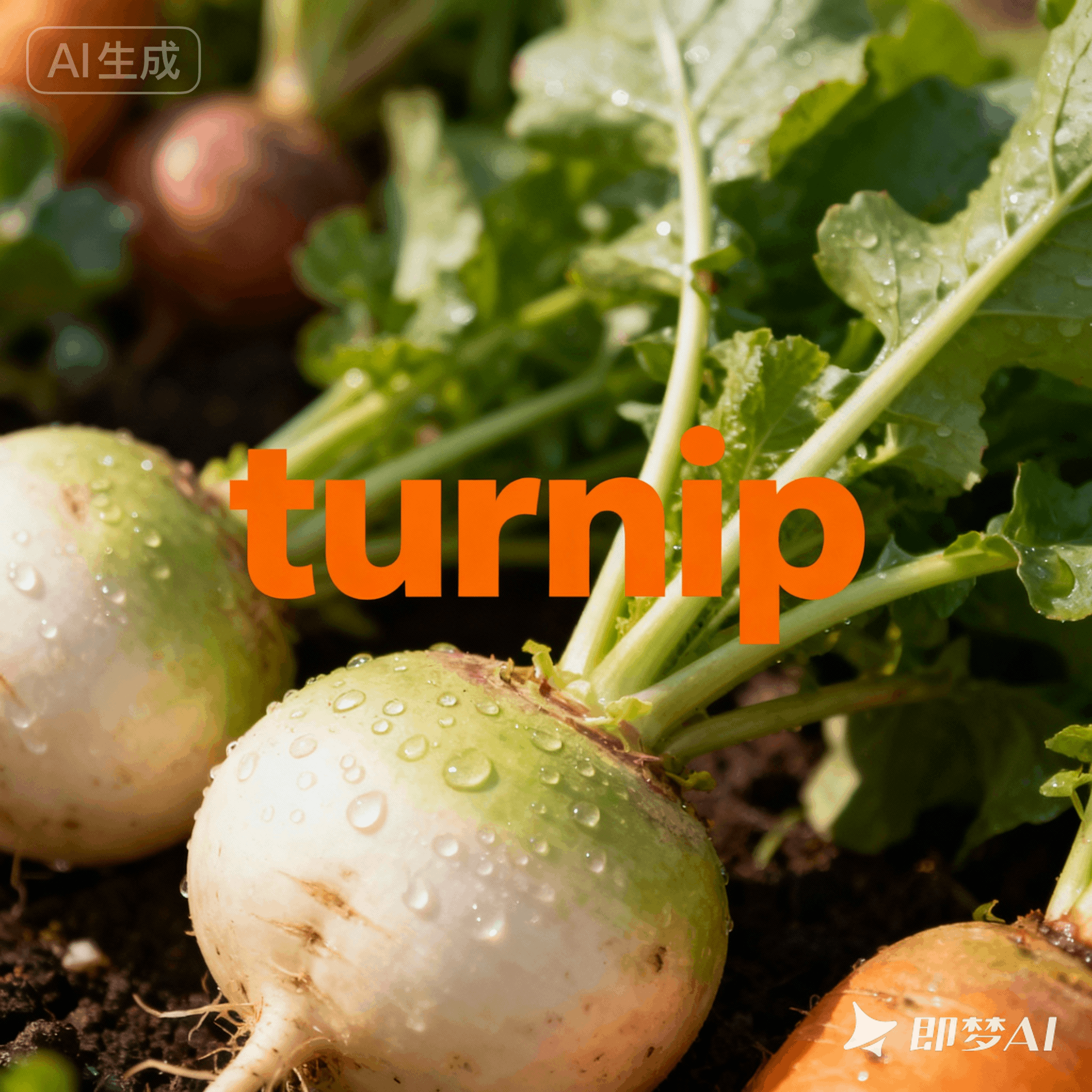 turnip是什么意思_turnip怎么读_音标ˈtɜ-nɪp