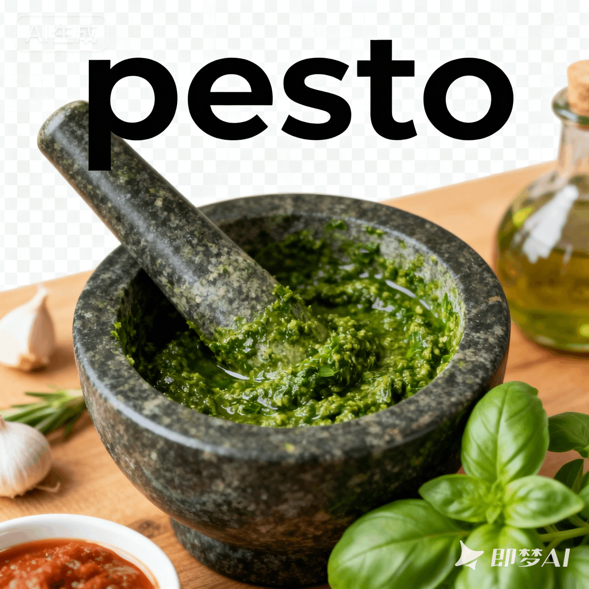 pesto是什么意思_pesto怎么读_音标ˈpestəʊ