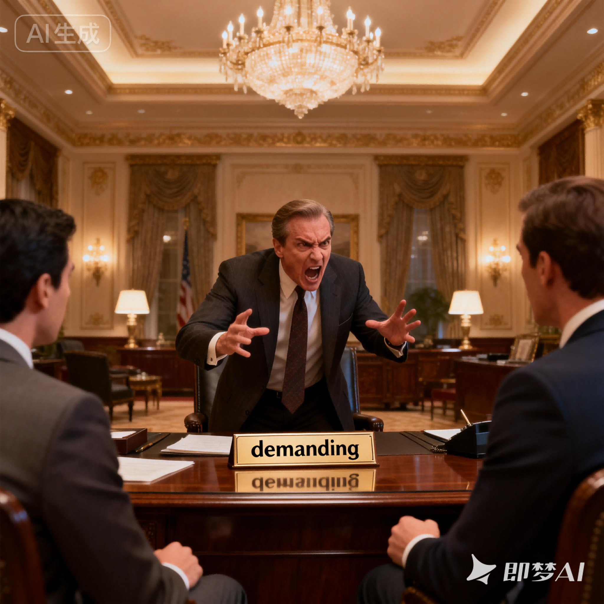 demanding是什么意思_demanding怎么读_音标dɪˈmɑ-ndɪŋ