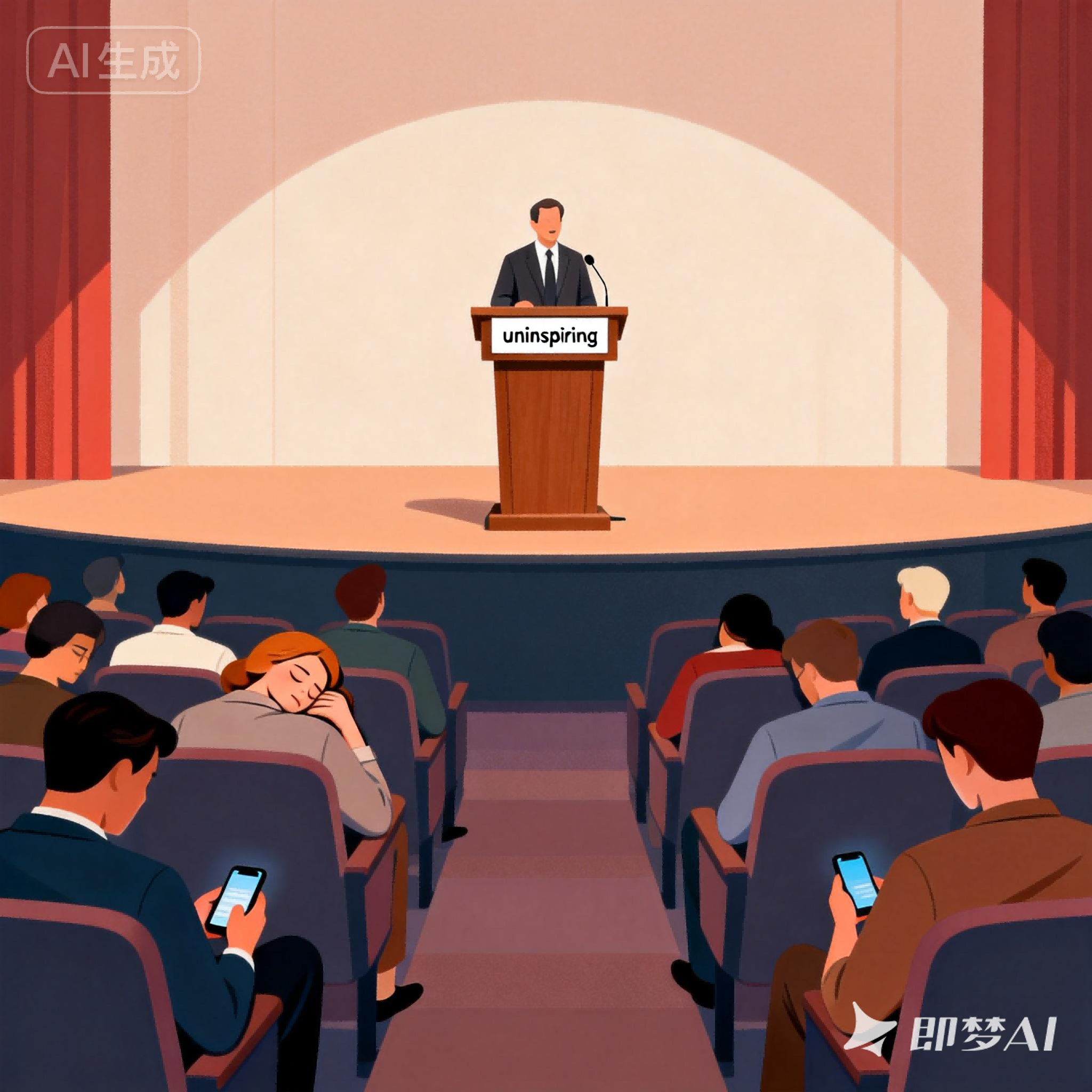 uninspiring是什么意思_uninspiring怎么读_音标ˌʌnɪnˈspaɪərɪŋ