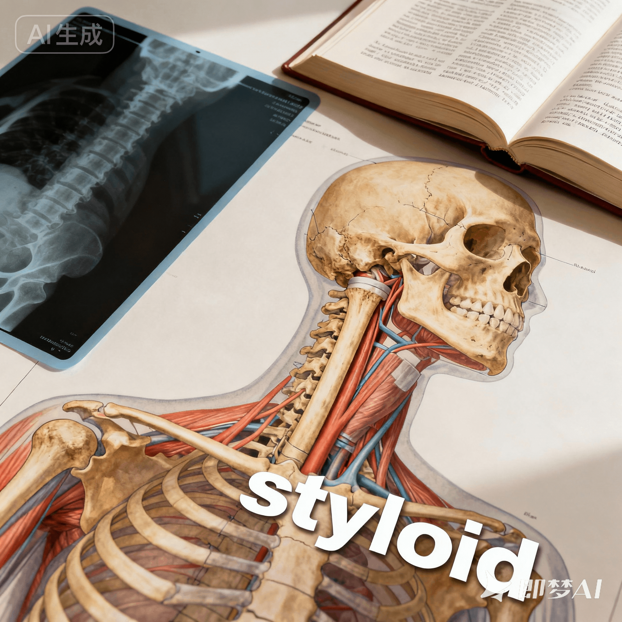 styloid是什么意思_styloid怎么读_音标'staɪlɒɪd