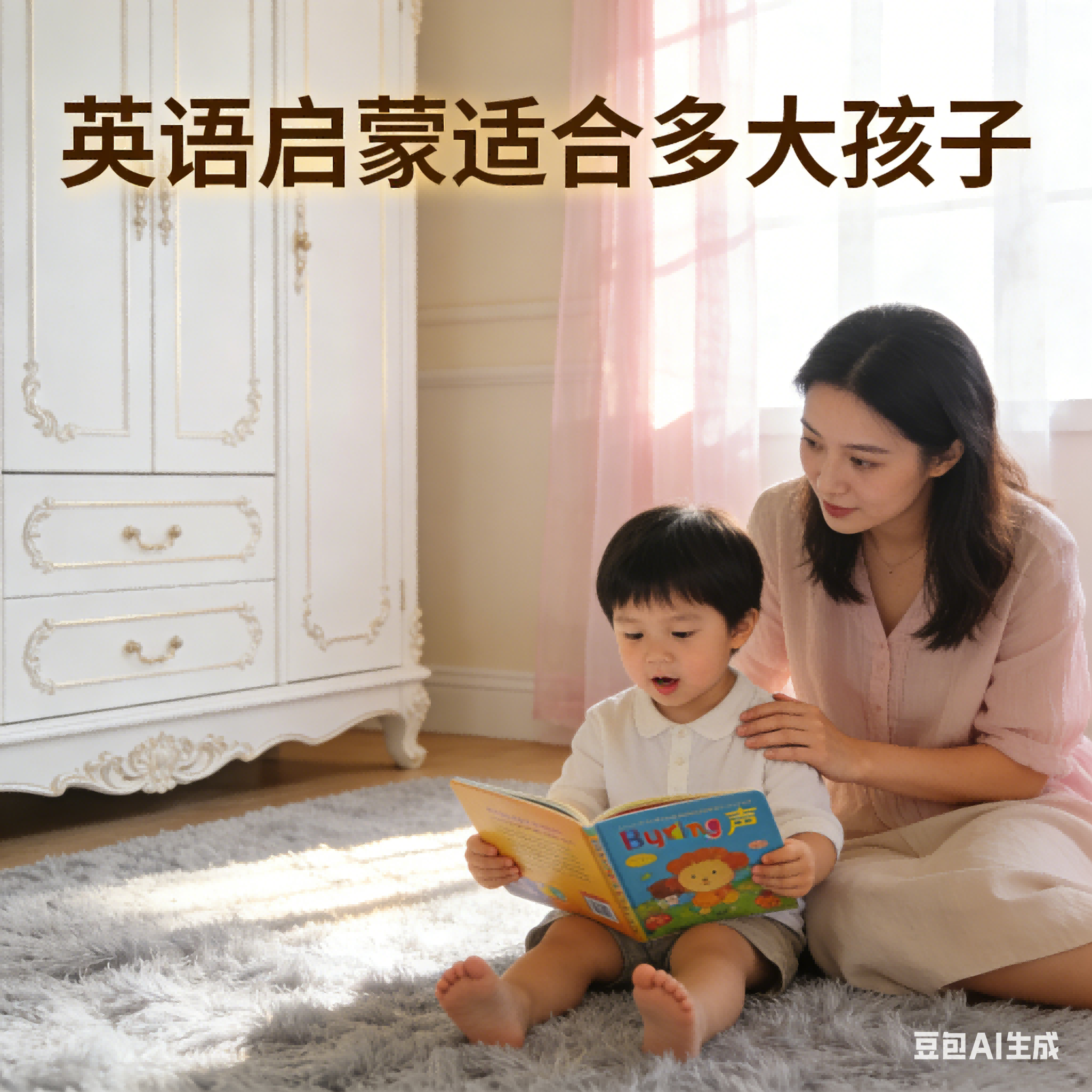 英语启蒙适合多大孩子