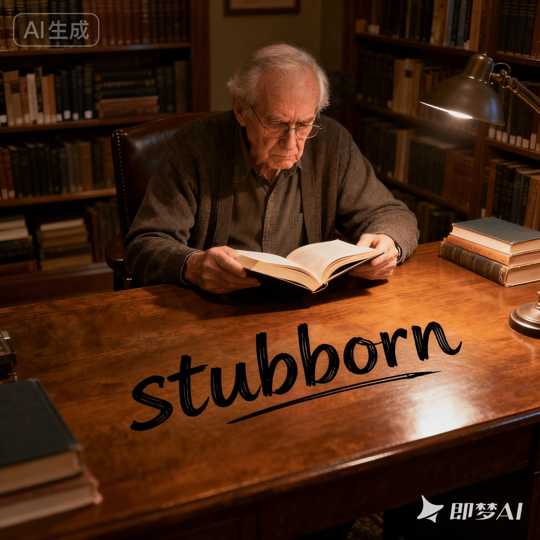stubborn是什么意思_stubborn怎么读_音标'stʌbən