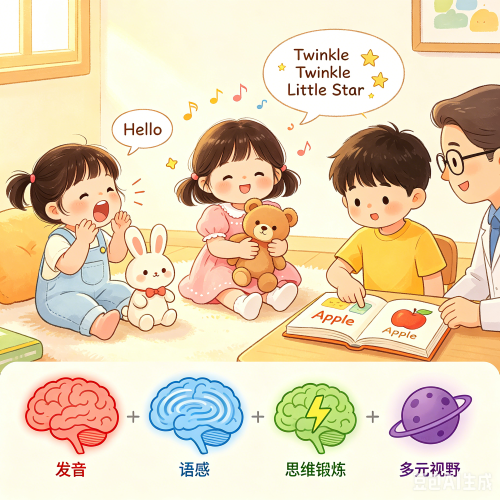 启蒙英语有什么好处呢