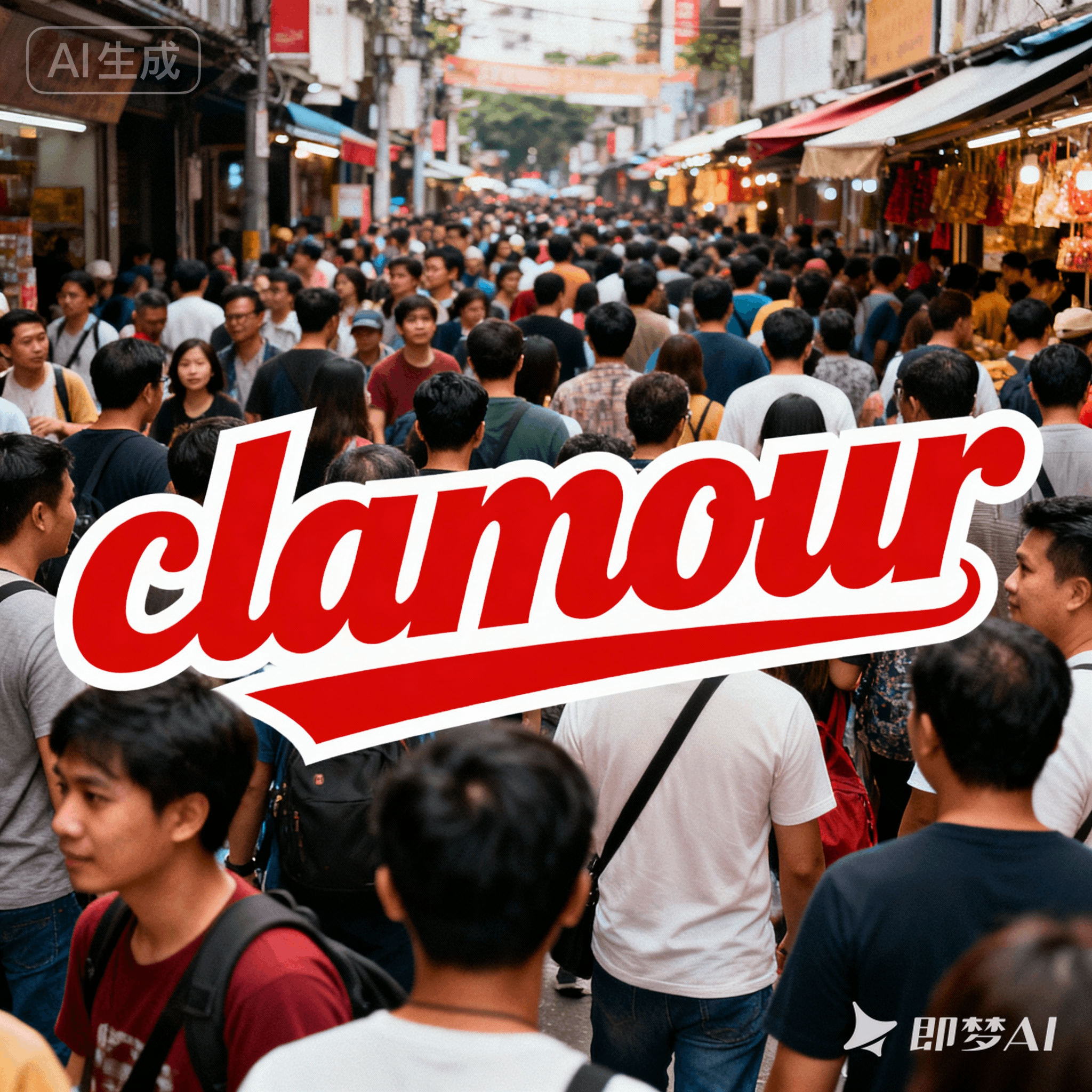clamour是什么意思_clamour怎么读_音标ˈklæmə(r)