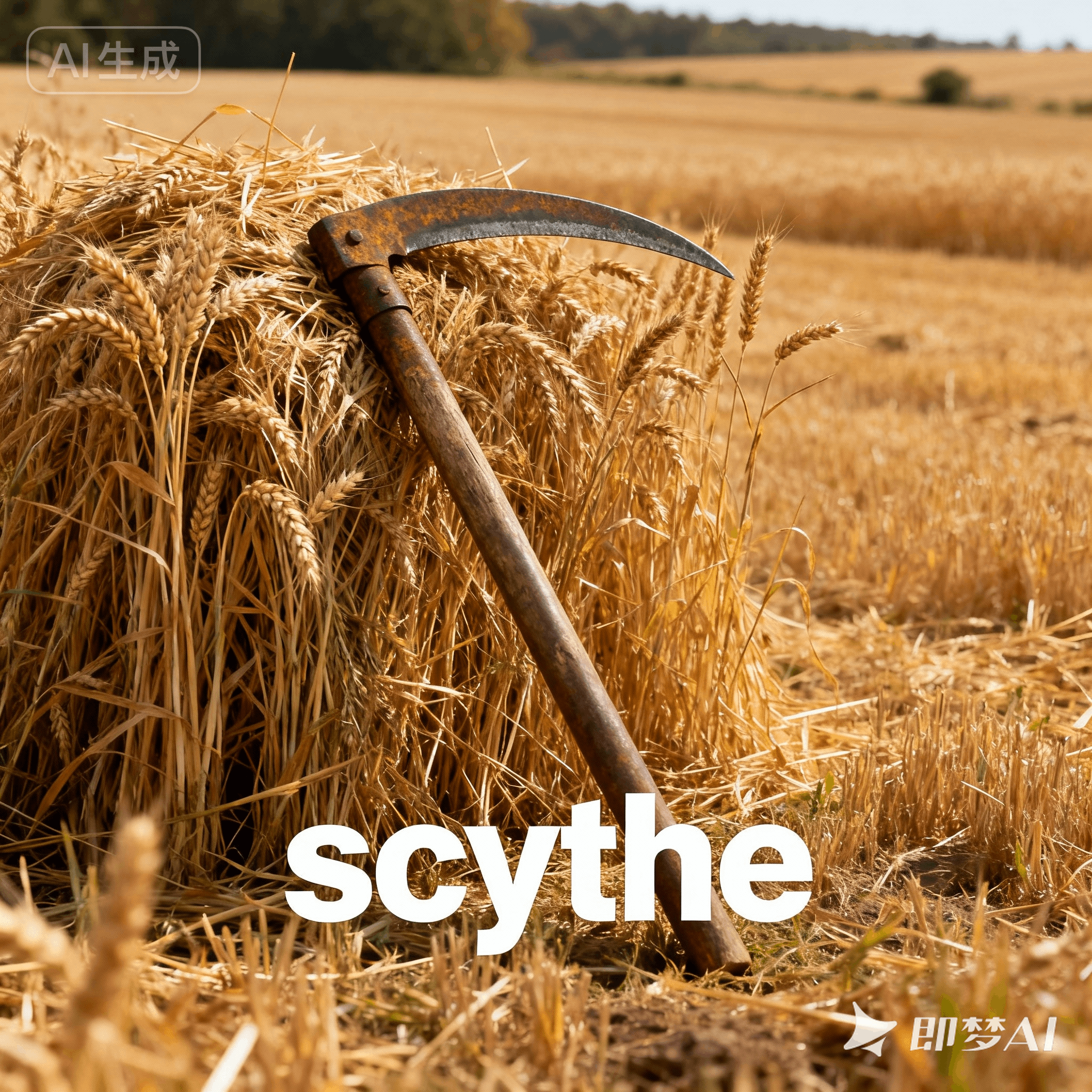 scythe是什么意思_scythe怎么读_音标saɪð