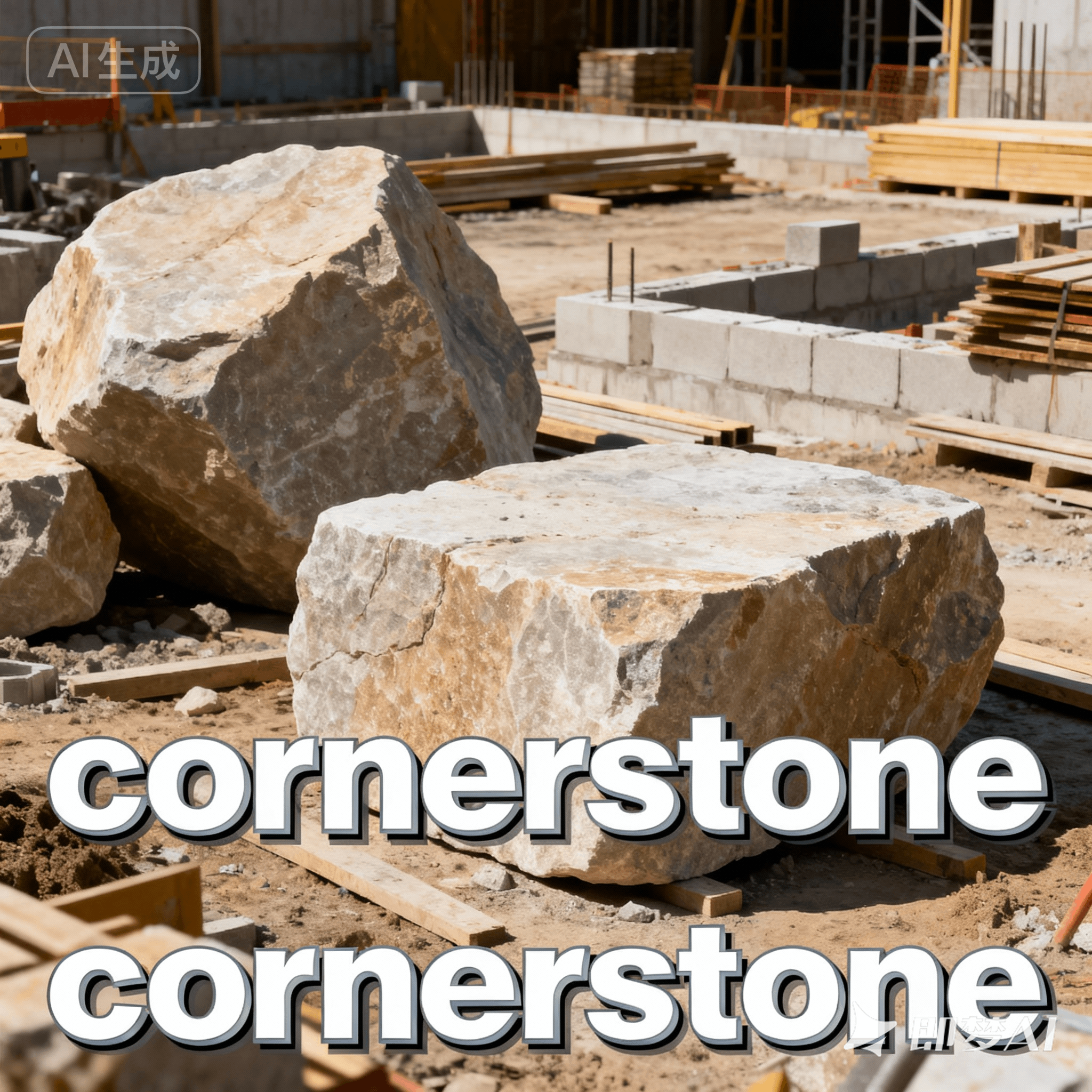 cornerstone是什么意思_cornerstone怎么读_音标'kɔ-nəstəʊn
