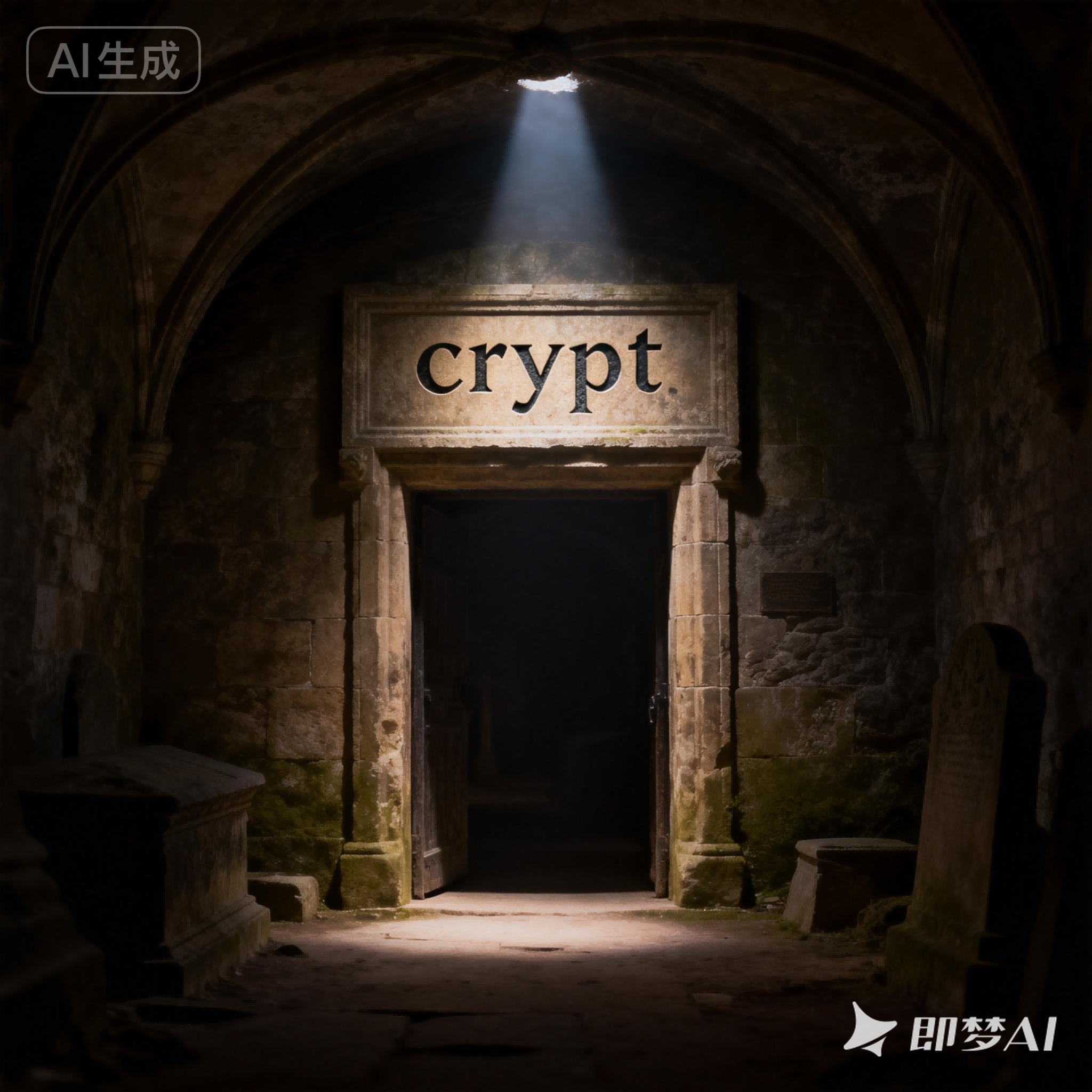 crypt是什么意思_crypt怎么读_音标krɪpt