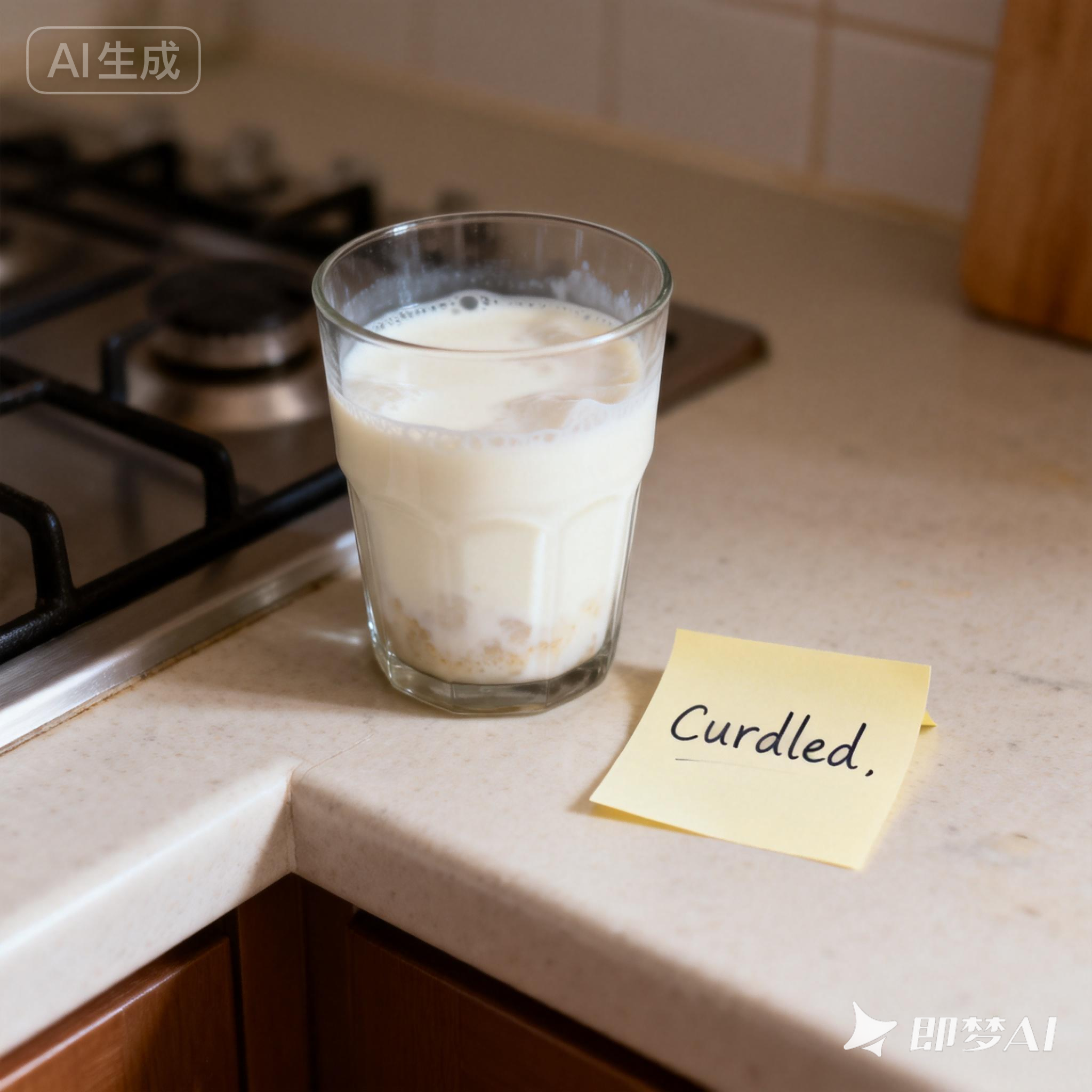 curdled是什么意思_curdled怎么读_音标ˈkɜ-dld