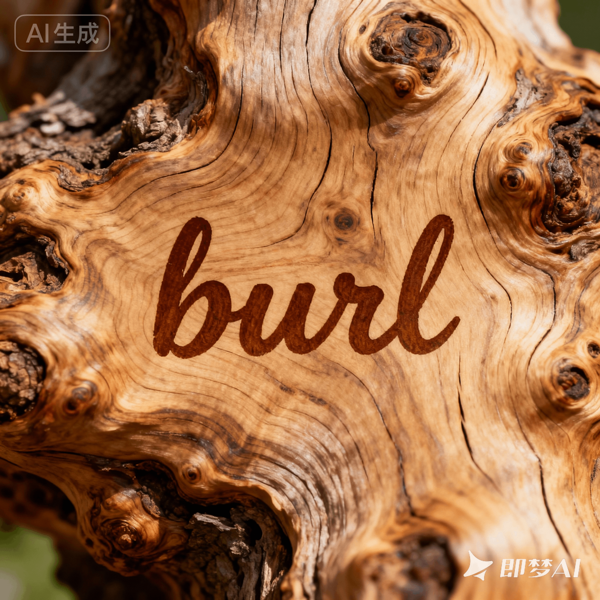 burl是什么意思_burl怎么读_音标bɜ-l