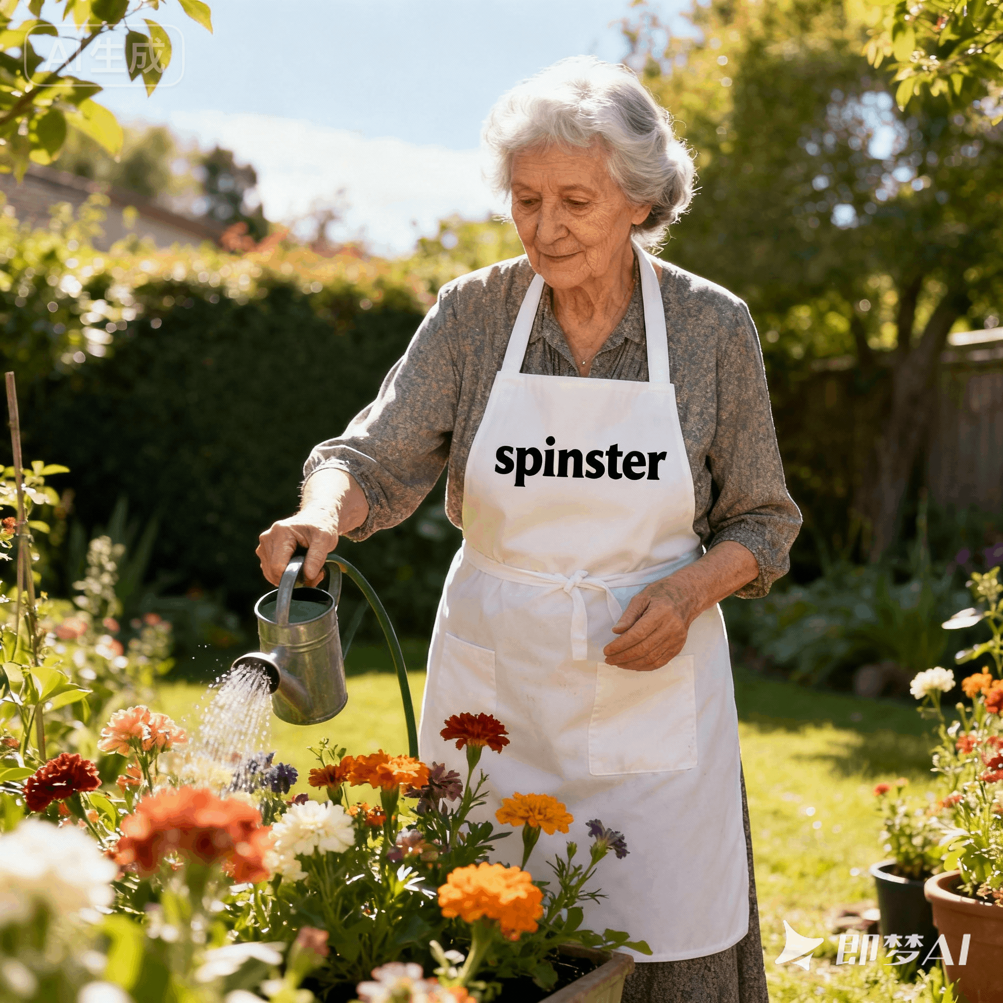 spinster是什么意思_spinster怎么读_音标ˈspɪnstə(r)