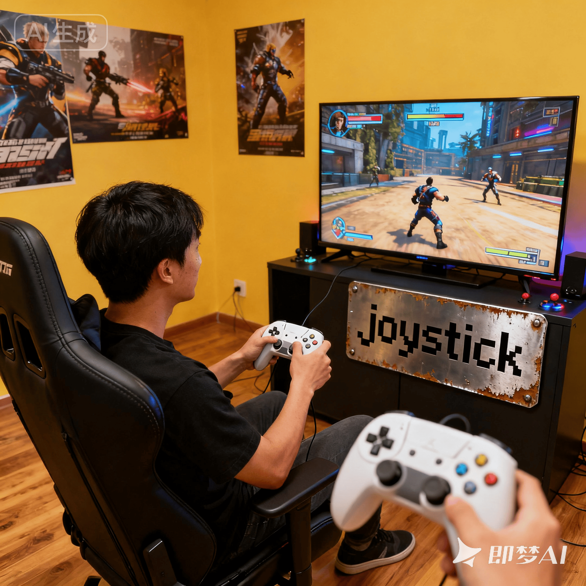 joystick是什么意思_joystick怎么读_音标ˈdʒɒɪstɪk