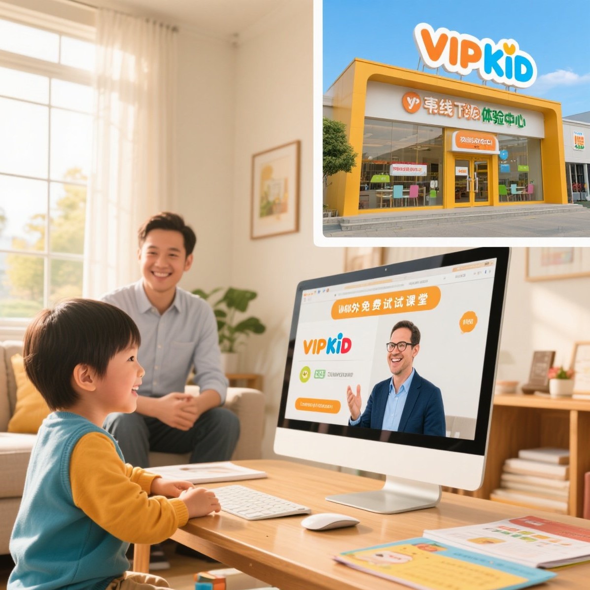 VIPKID 免费试听课的地点在哪里？