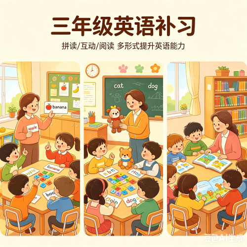 小学三年级补英语有用吗