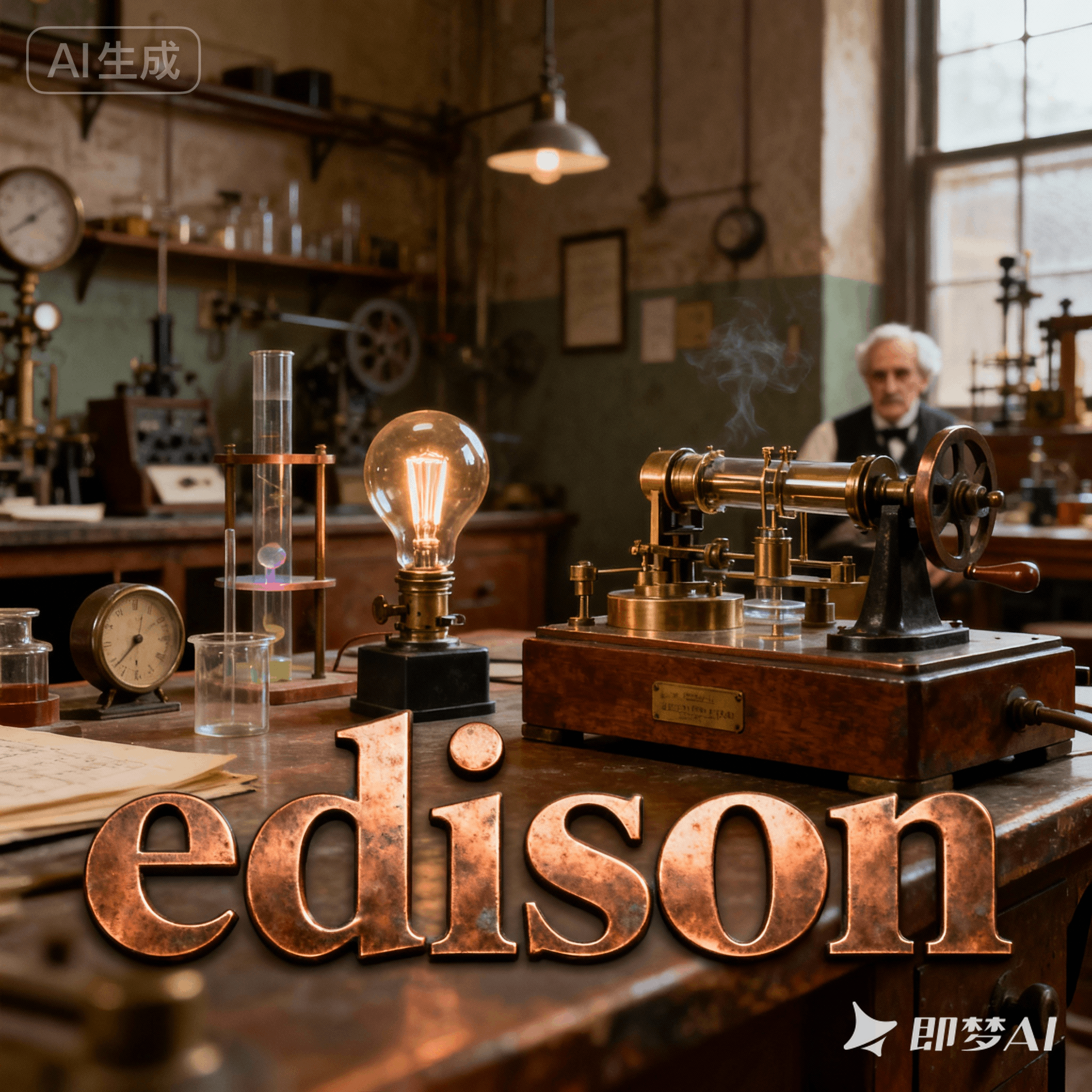 Edison是什么意思_Edison怎么读_音标ˈedɪsn