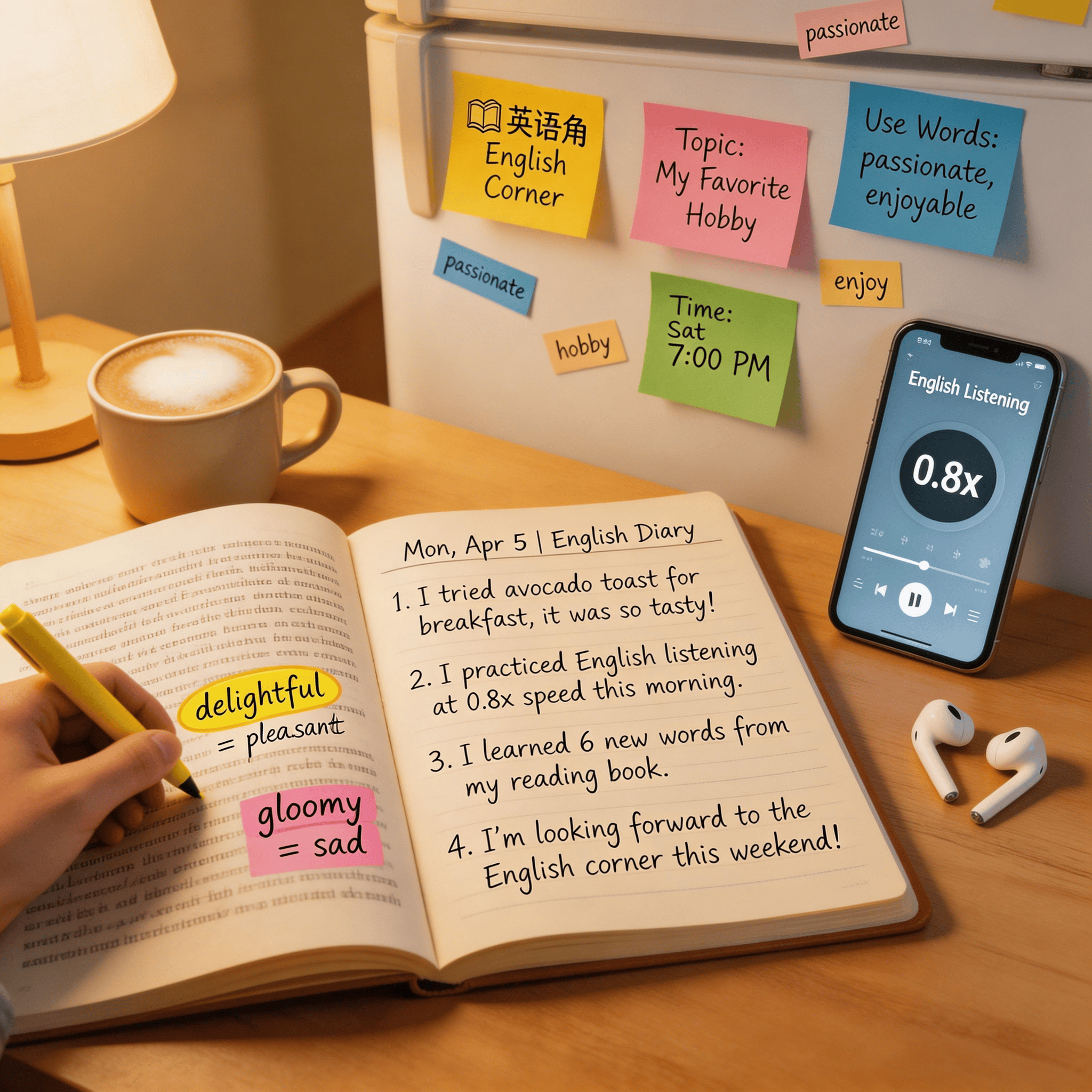 初二孩子怎么学好英语的