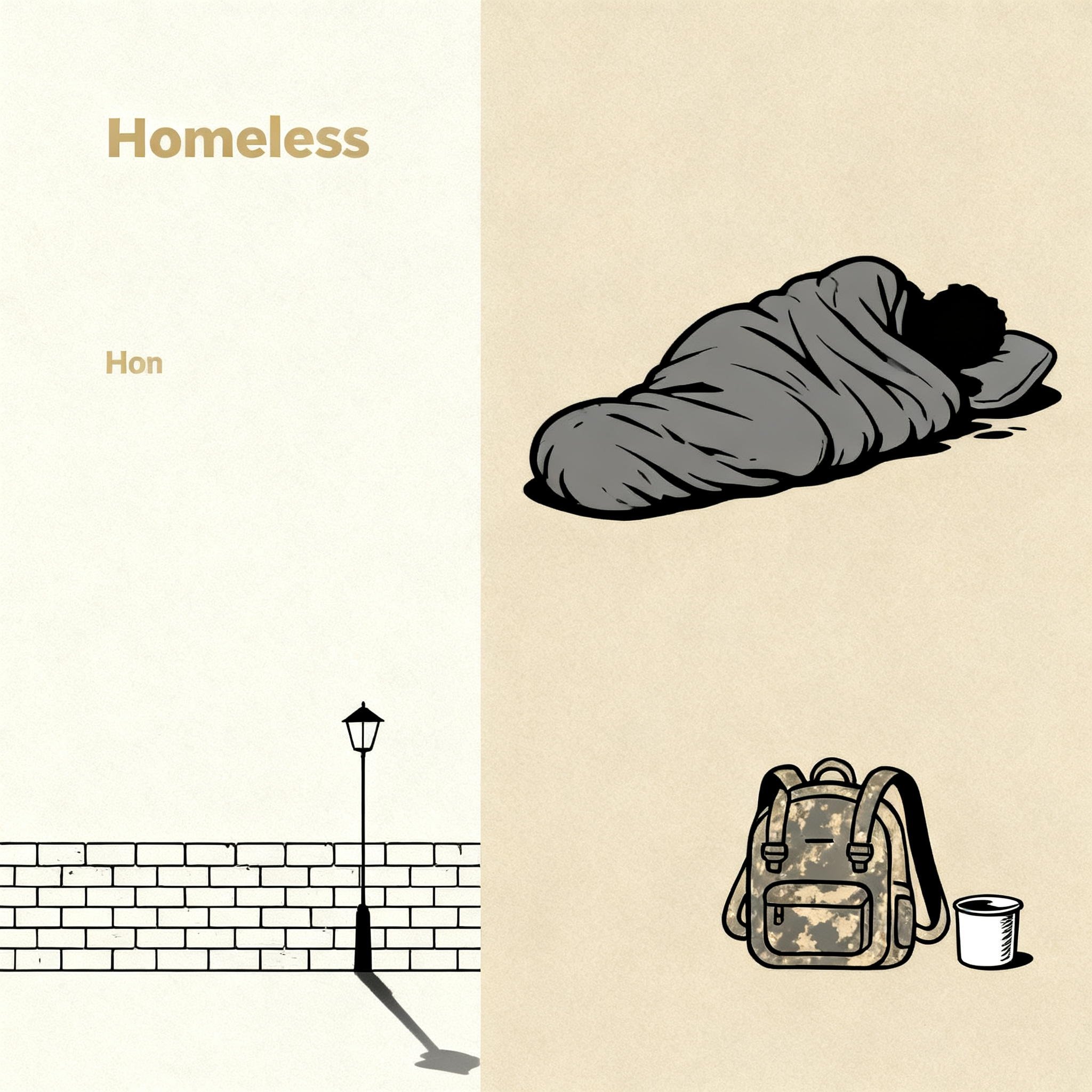 homeless是什么意思_homeless怎么读_音标ˈhəʊmləs