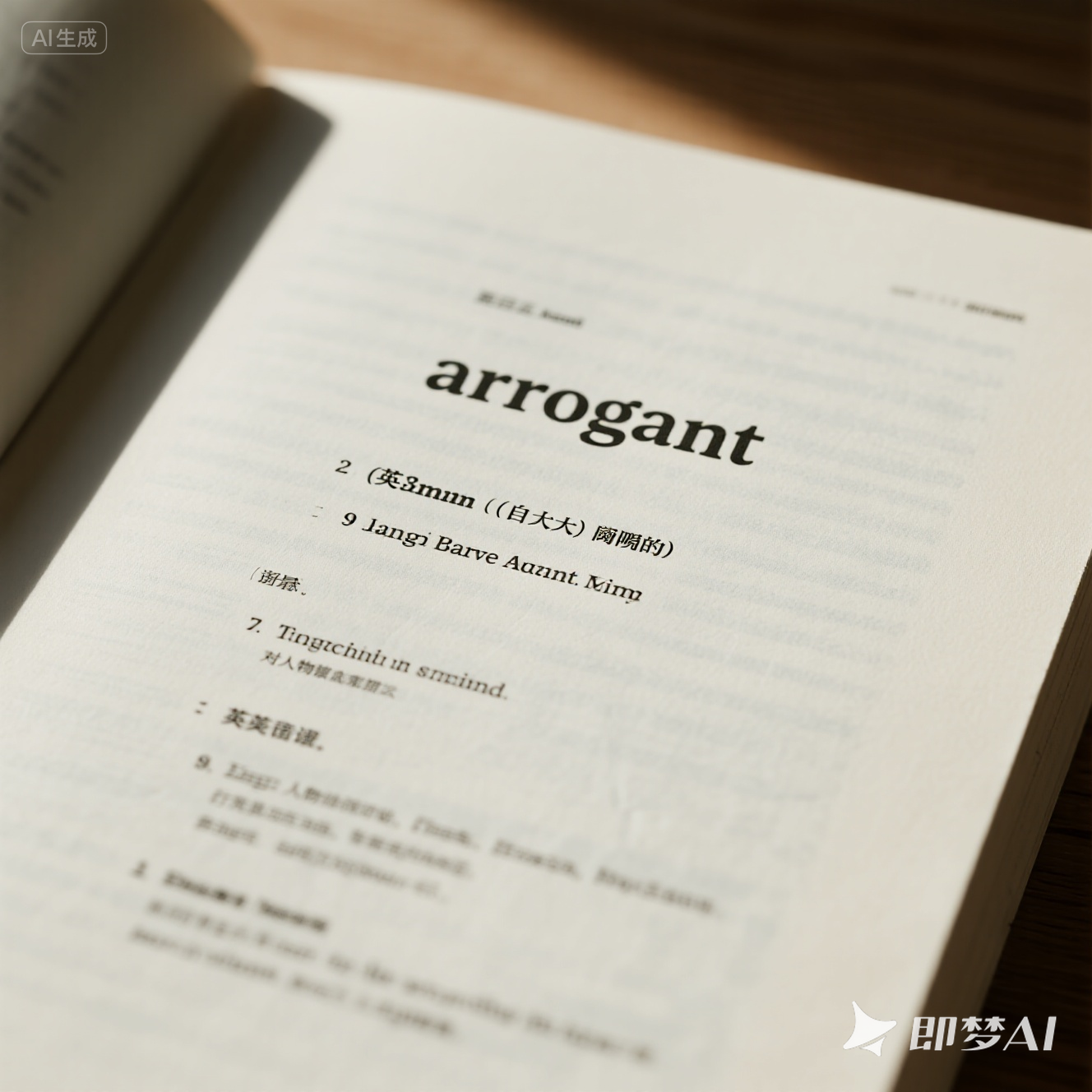 arrogant 是什么意思_arrogant 怎么读_音标ˈærəgənt