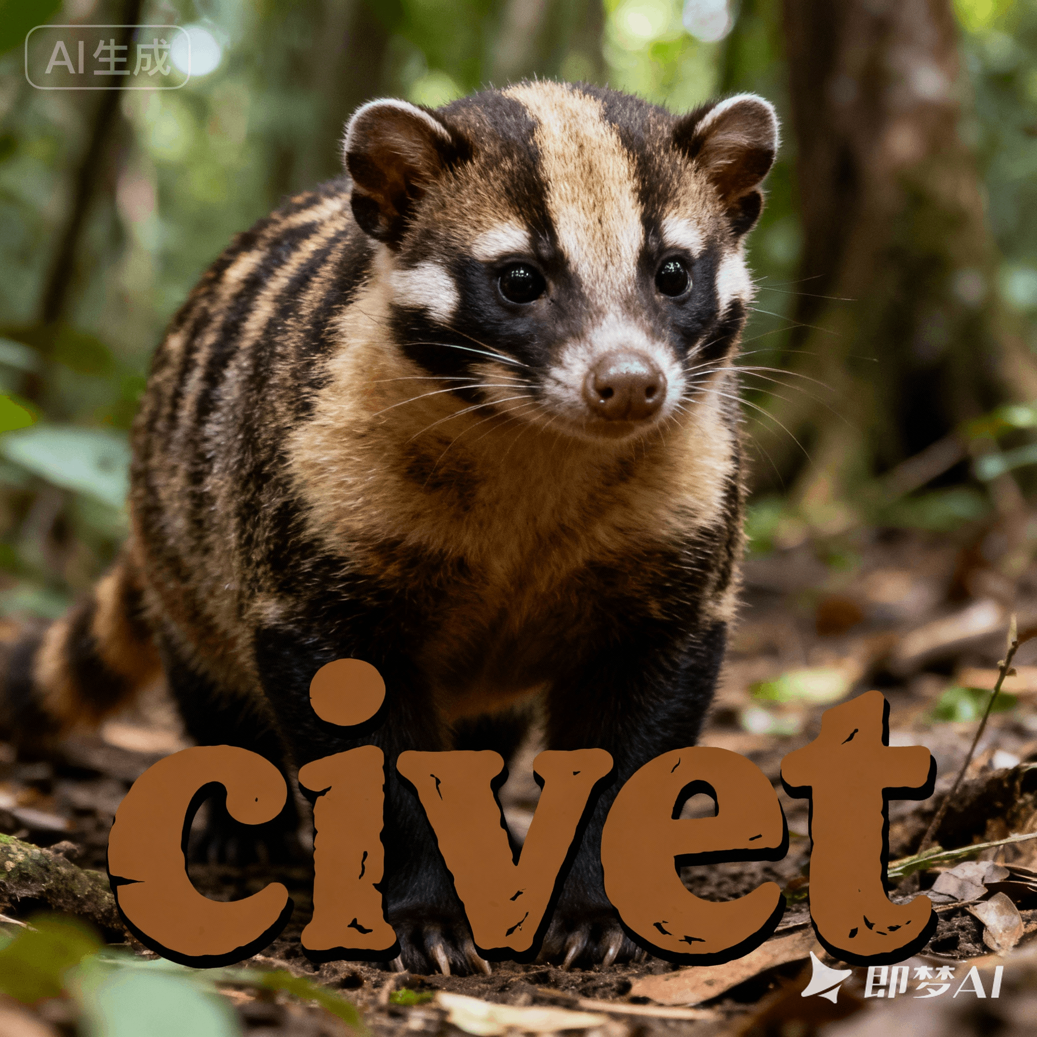 civet是什么意思_civet怎么读_音标ˈsɪvɪt