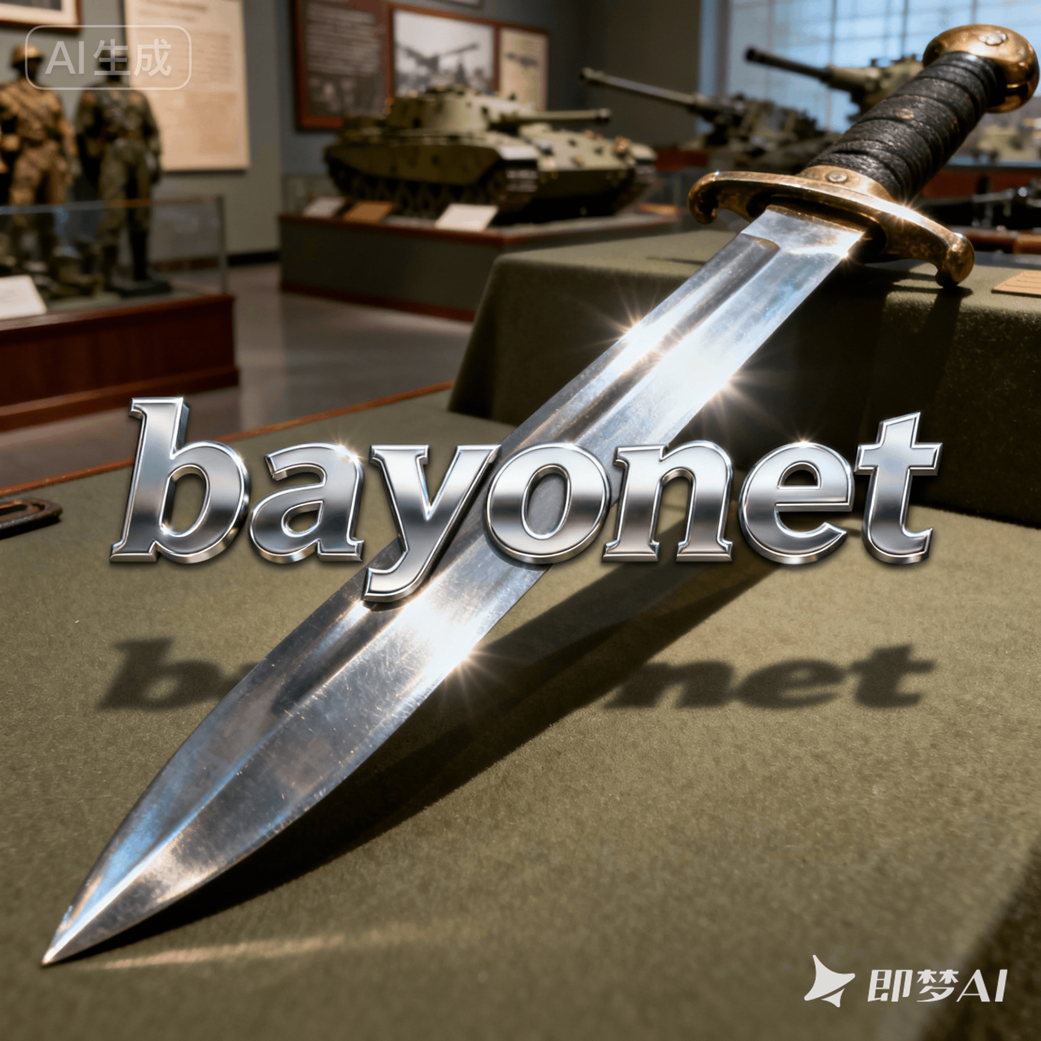 bayonet是什么意思_bayonet怎么读_音标'beɪənət