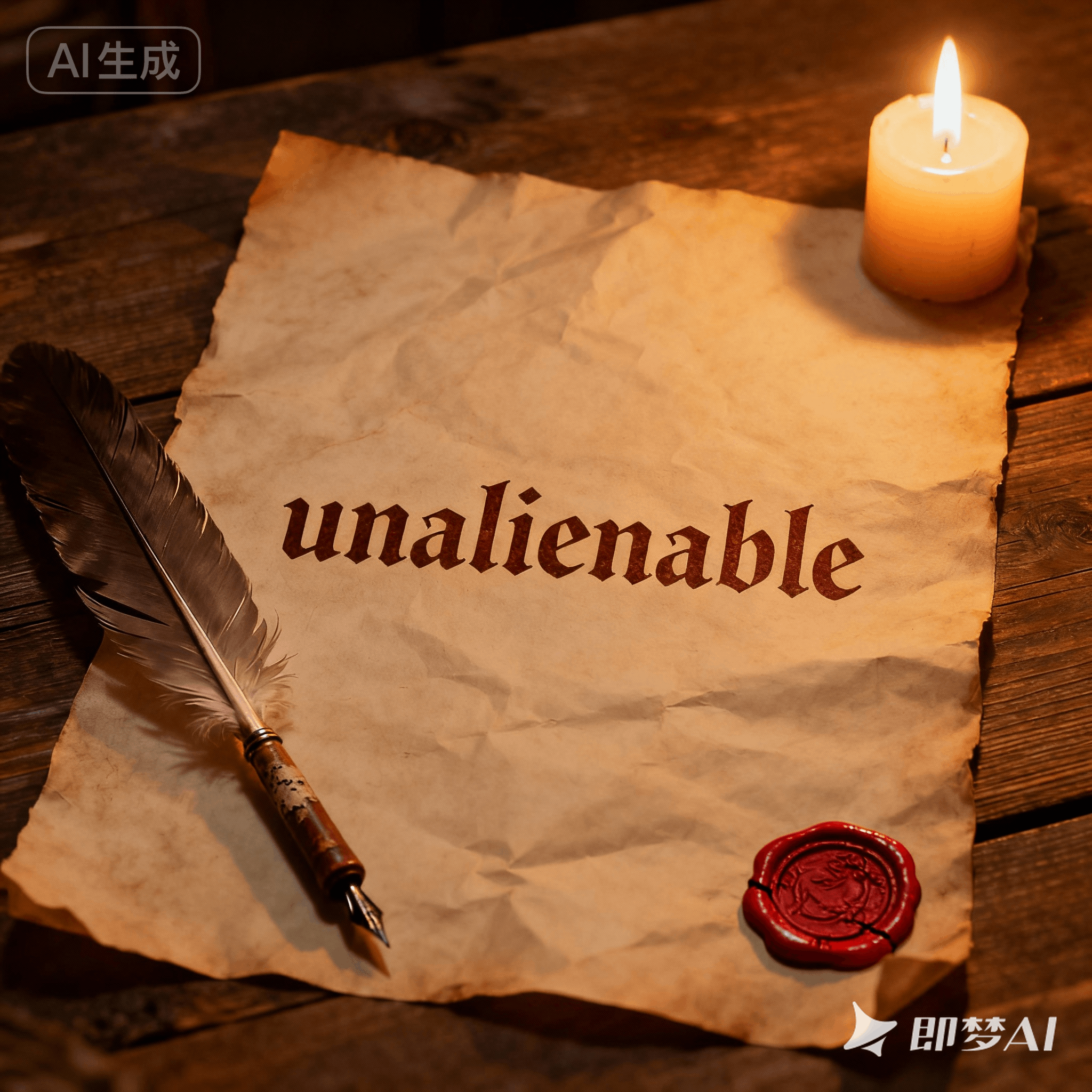 unalienable是什么意思_unalienable怎么读_音标ʌnˈeɪlɪənəbl