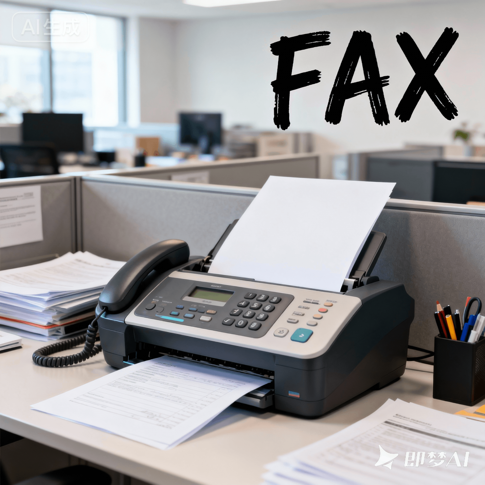 FAX是什么意思_FAX怎么读_音标fæks