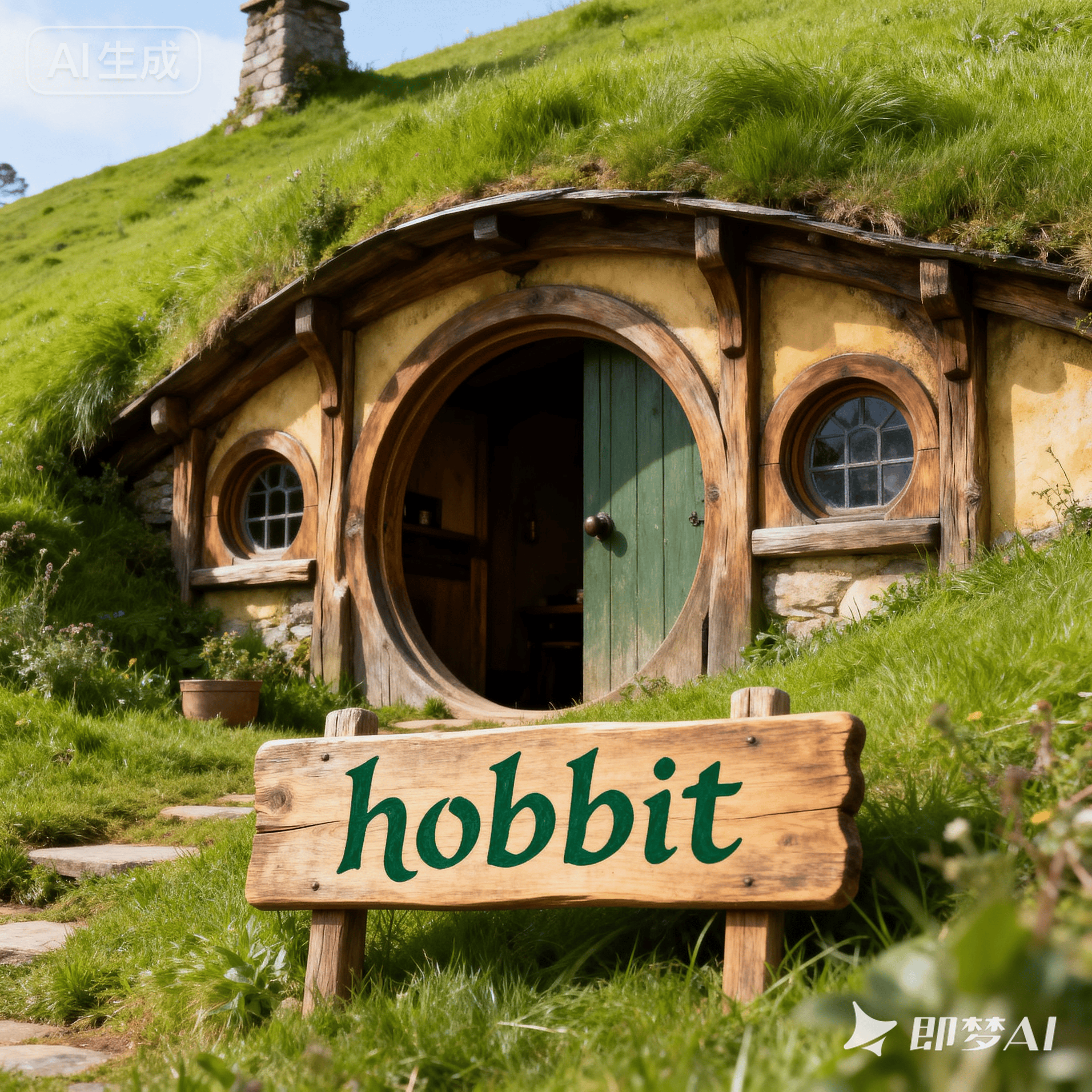 hobbit是什么意思_hobbit怎么读_音标'hɑbət