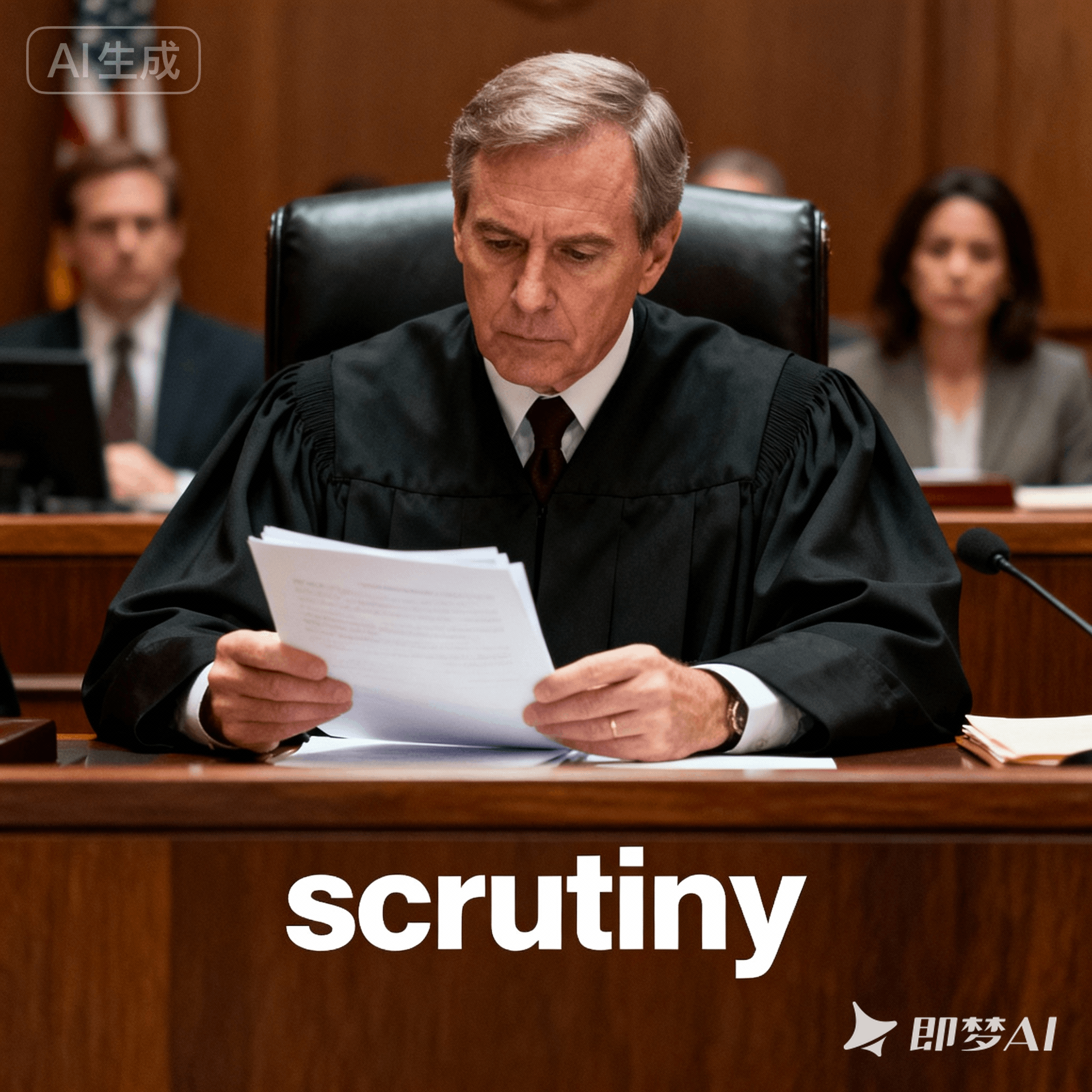 scrutiny是什么意思_scrutiny怎么读_音标'skru-tənɪ