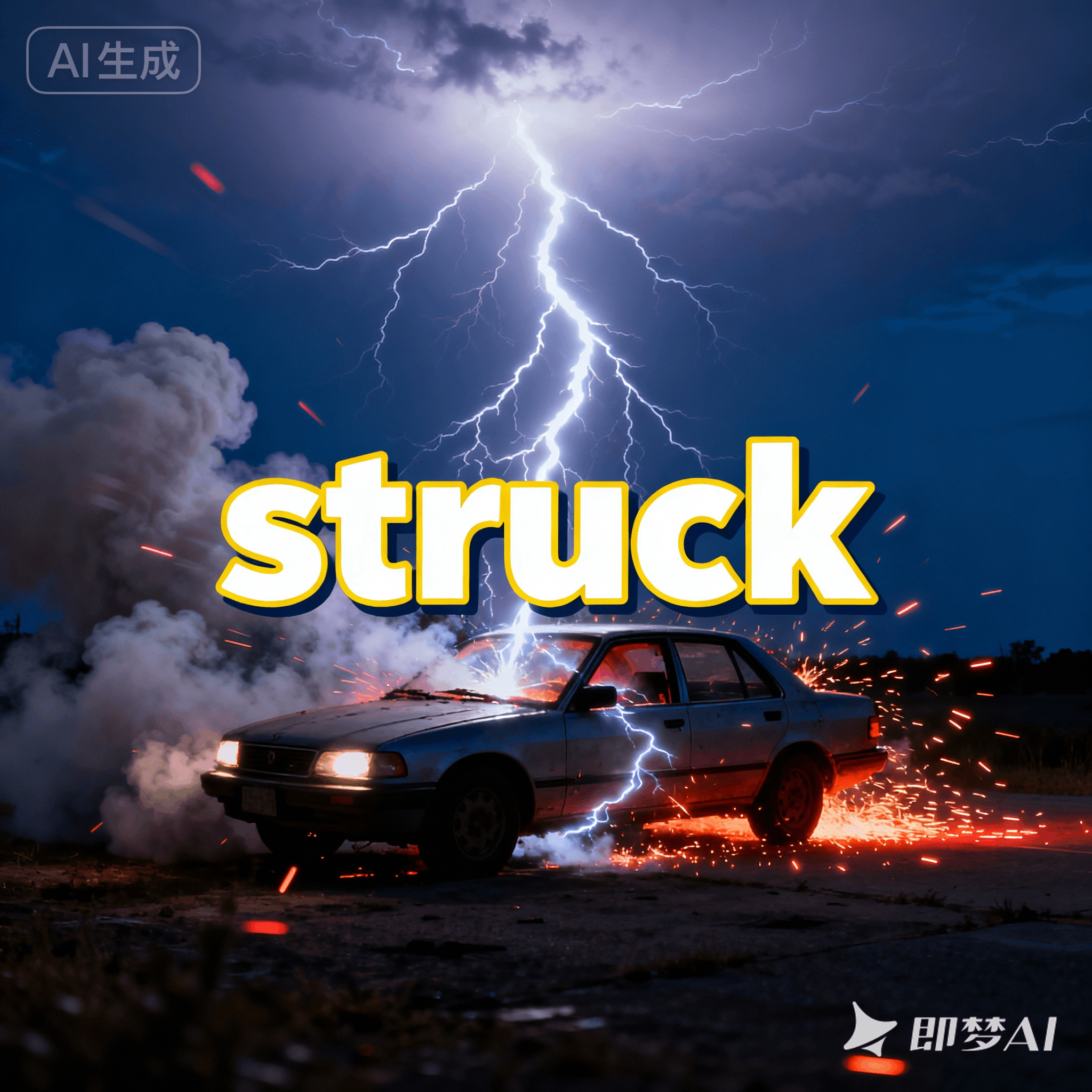 struck是什么意思_struck怎么读_音标strʌk