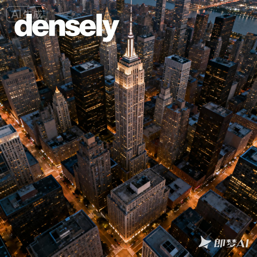 densely是什么意思_densely怎么读_音标denslɪ