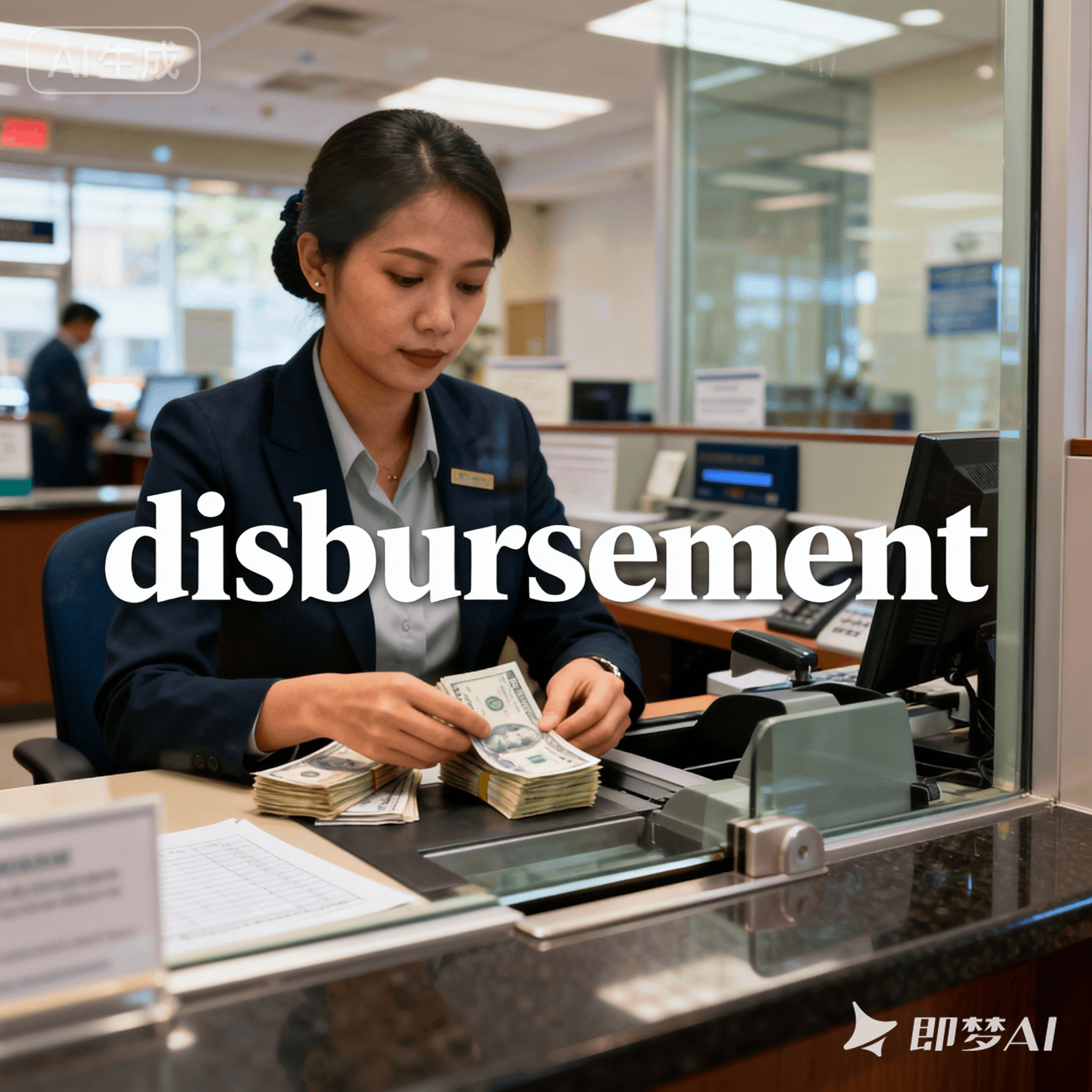 disbursement是什么意思_disbursement怎么读_音标dɪs'bɜ-smənt