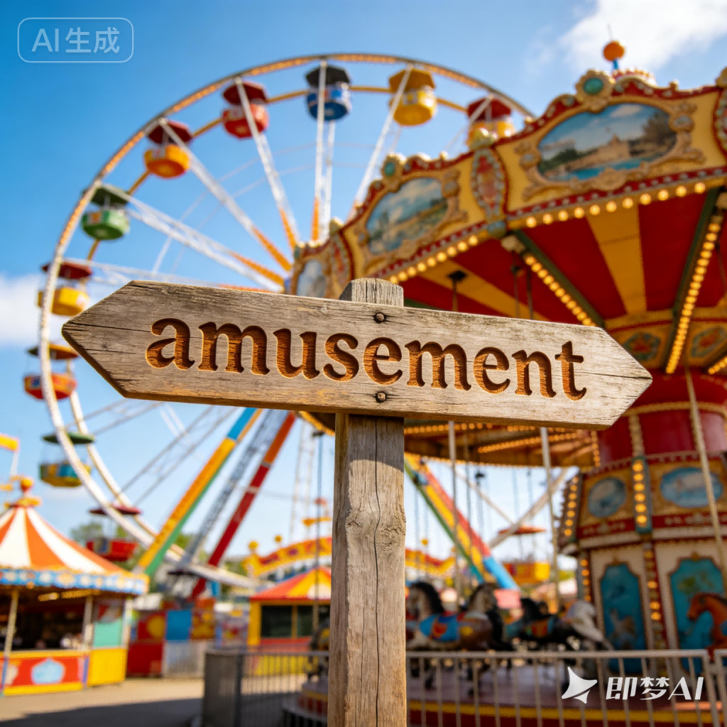 amusement是什么意思_amusement怎么读_音标ə'mju-zmənt