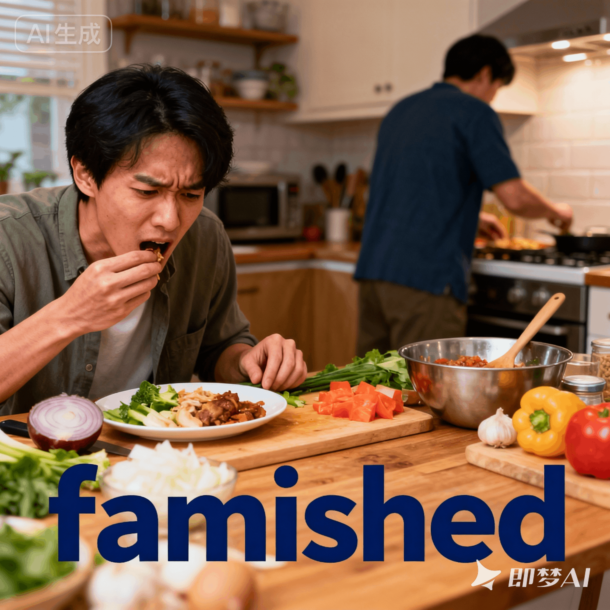 famished是什么意思_famished怎么读_音标ˈfæmɪʃt