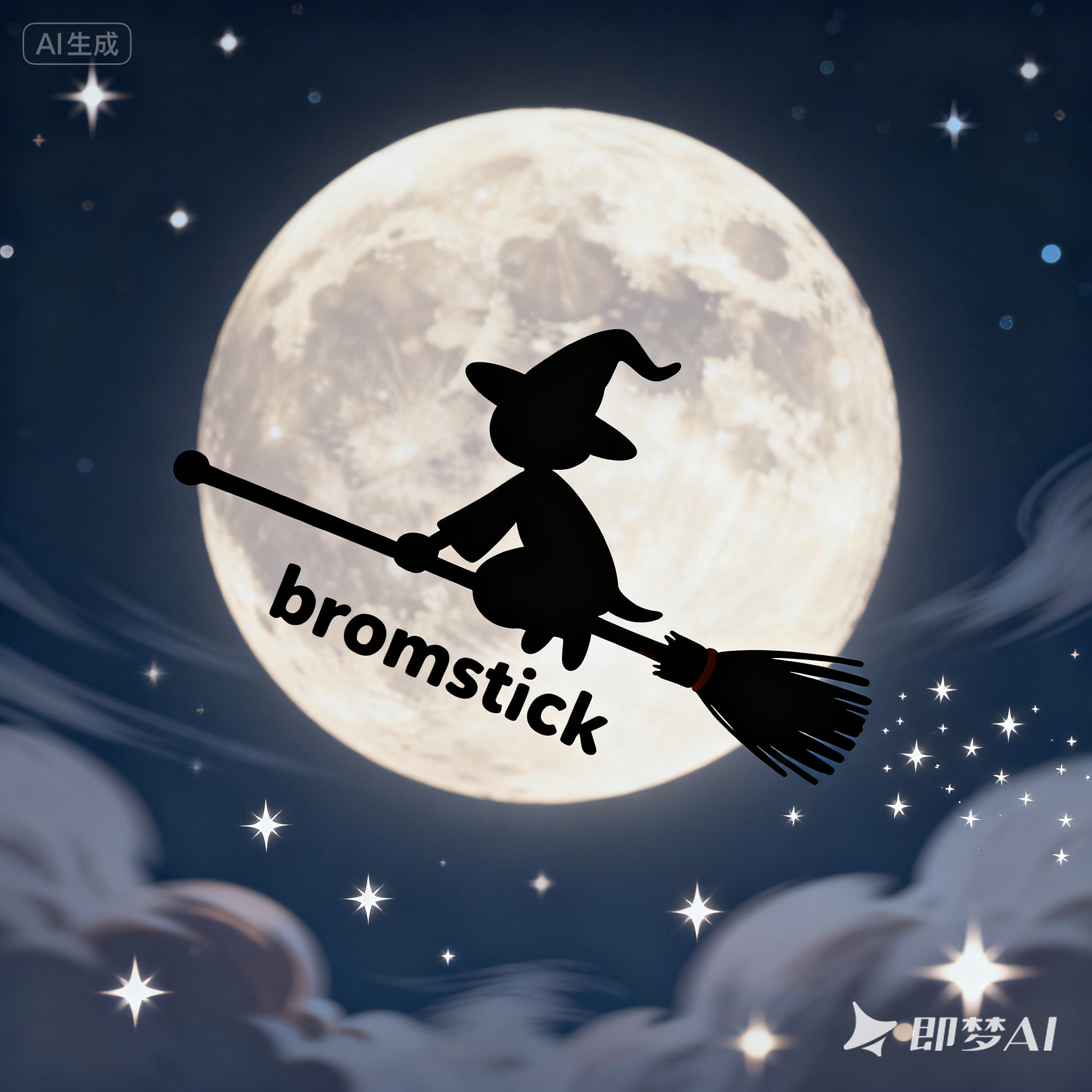 broomstick是什么意思_broomstick怎么读_音标ˈbru-mstɪk