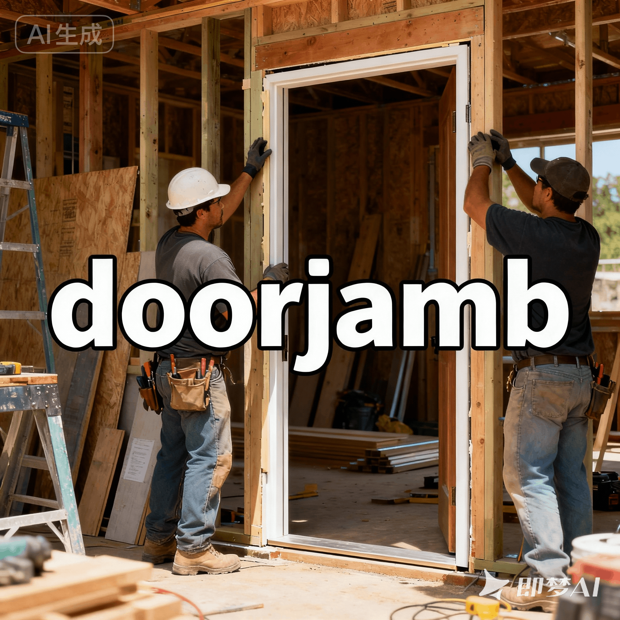 doorjamb是什么意思_doorjamb怎么读_音标'dɔ-dʒæm