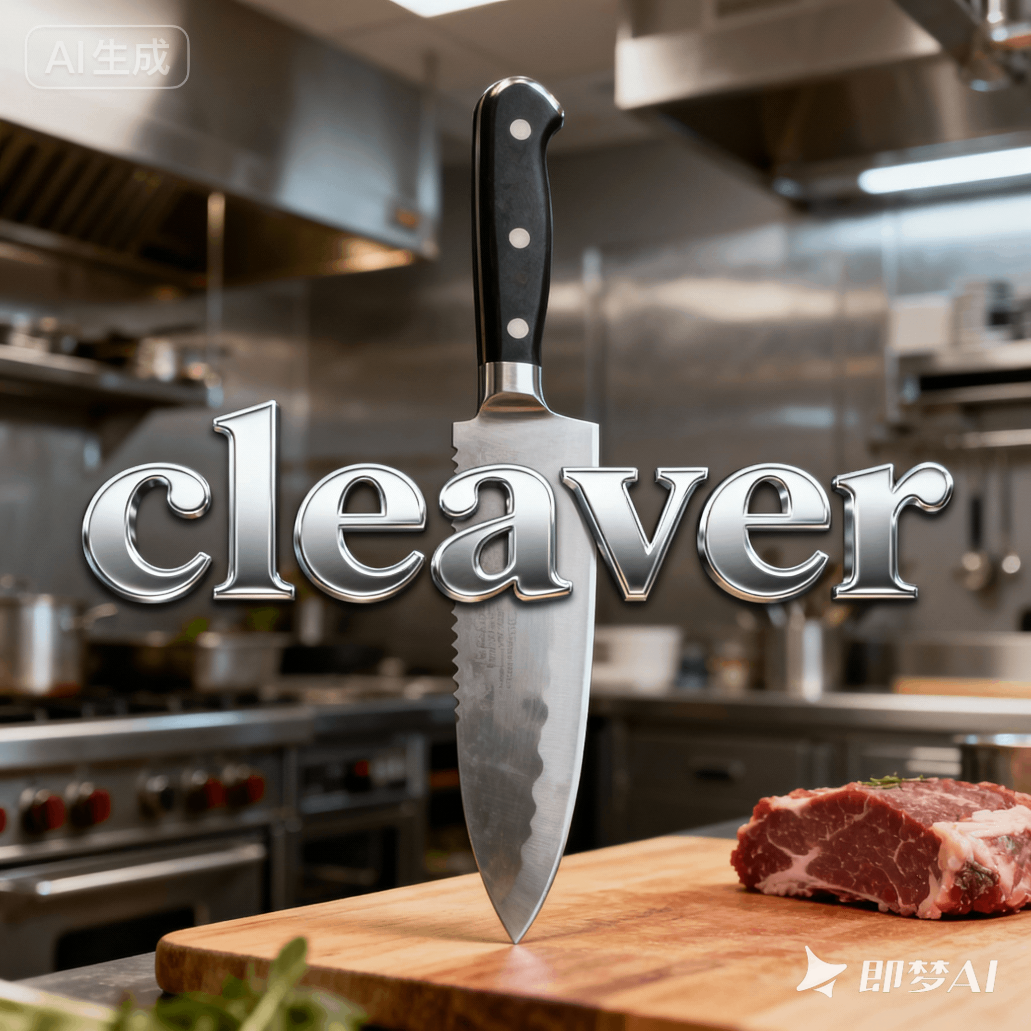 cleaver是什么意思_cleaver怎么读_音标'kli-və(r)