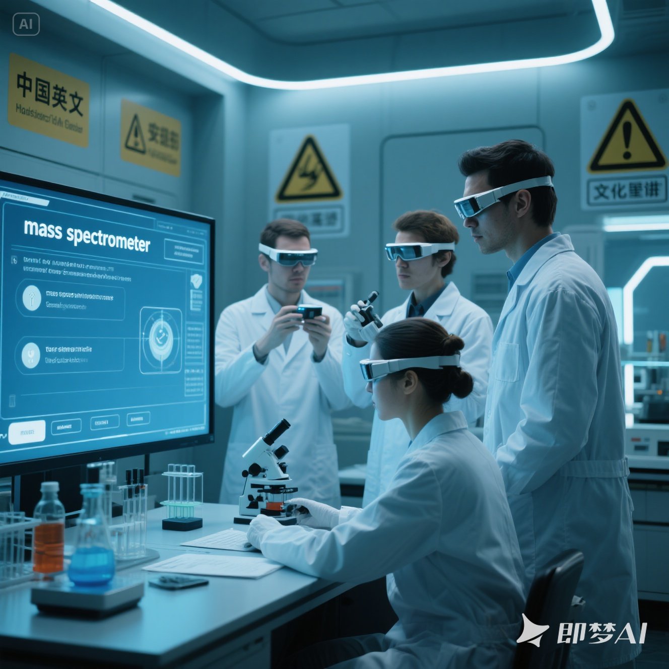 英语实验室用语：科研交流必备？