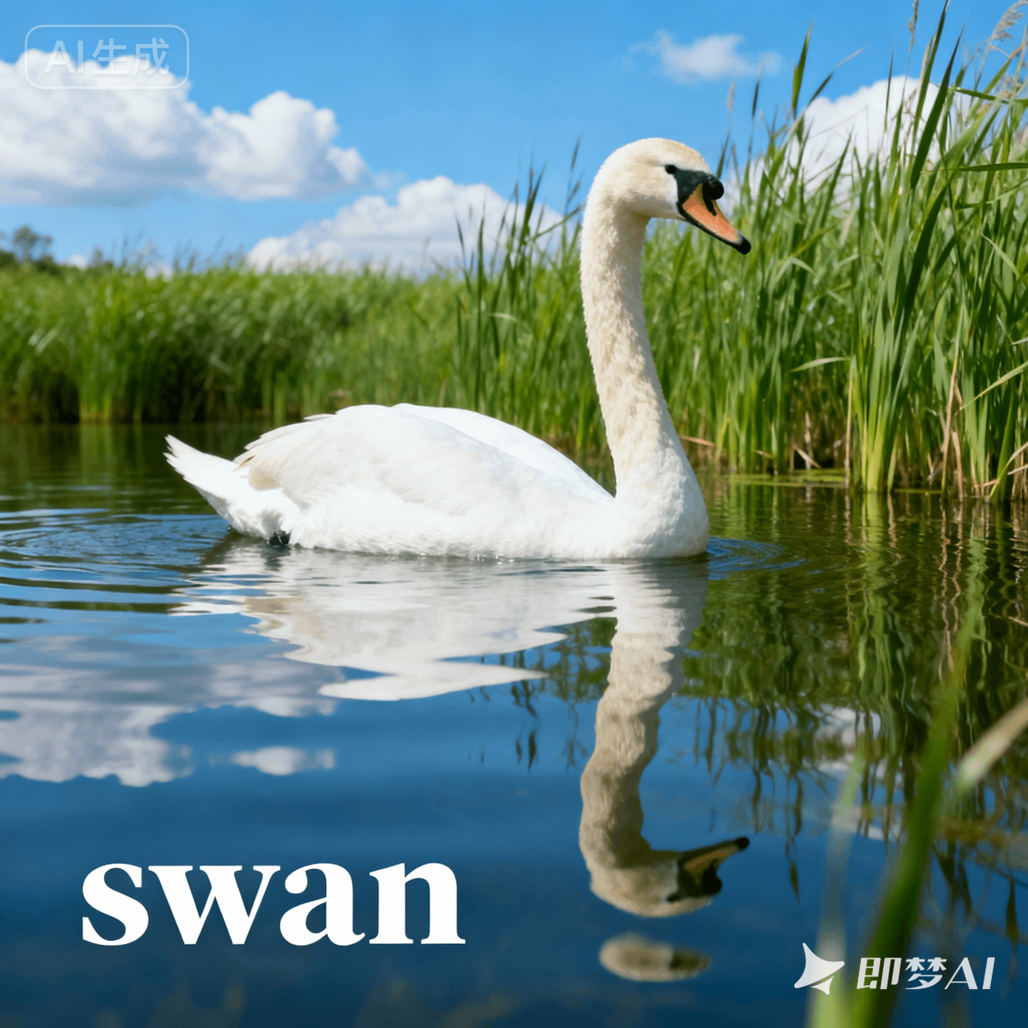 swan是什么意思_swan怎么读_音标swɒn