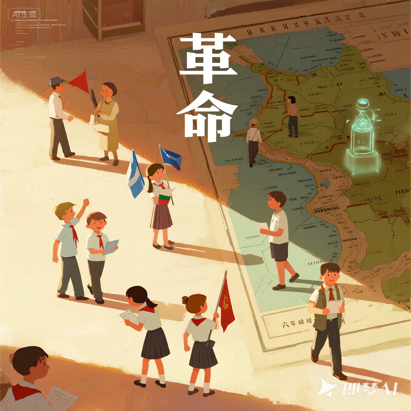 六年级英语历史事件英文表述？