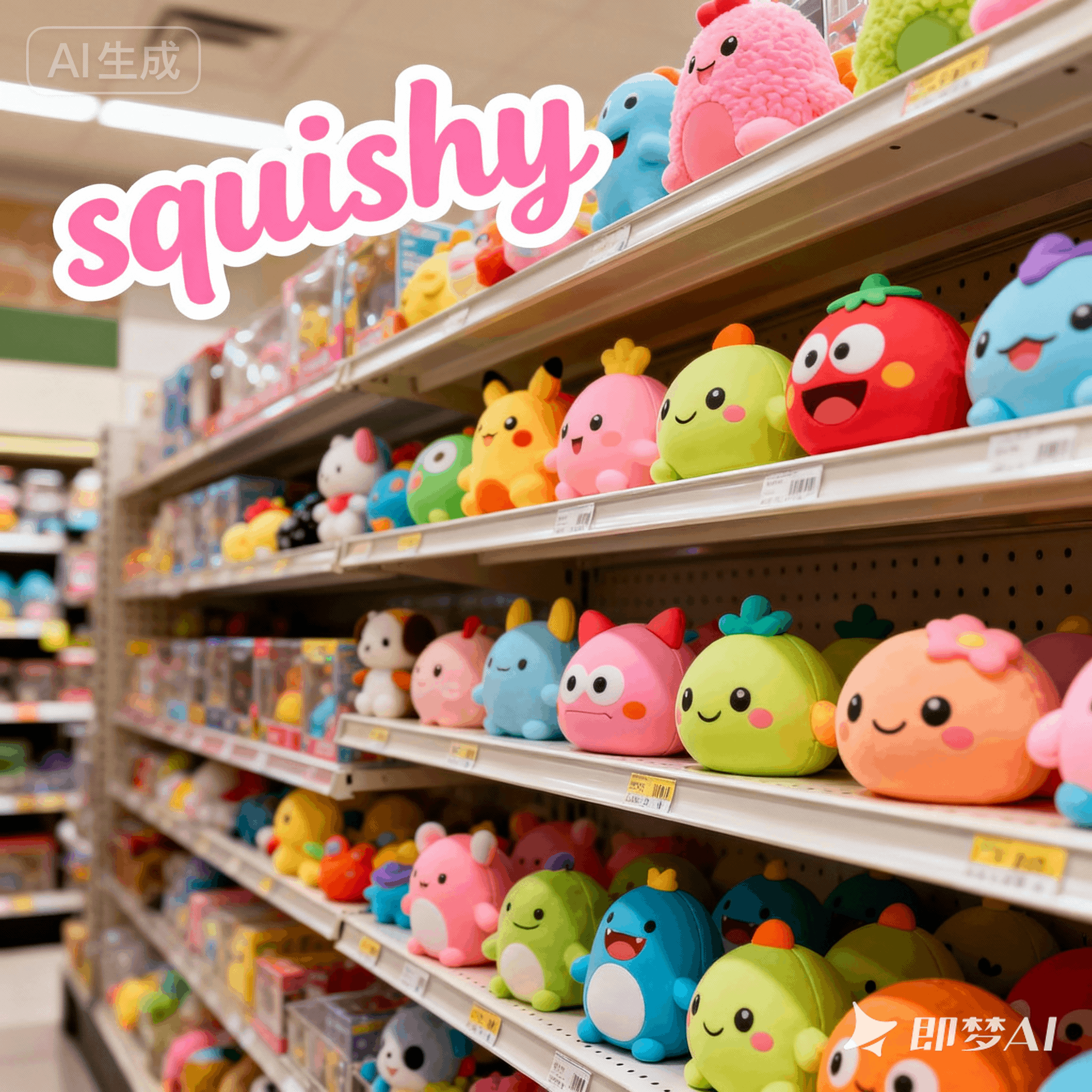 squishy是什么意思_squishy怎么读_音标'skwɪʃɪ