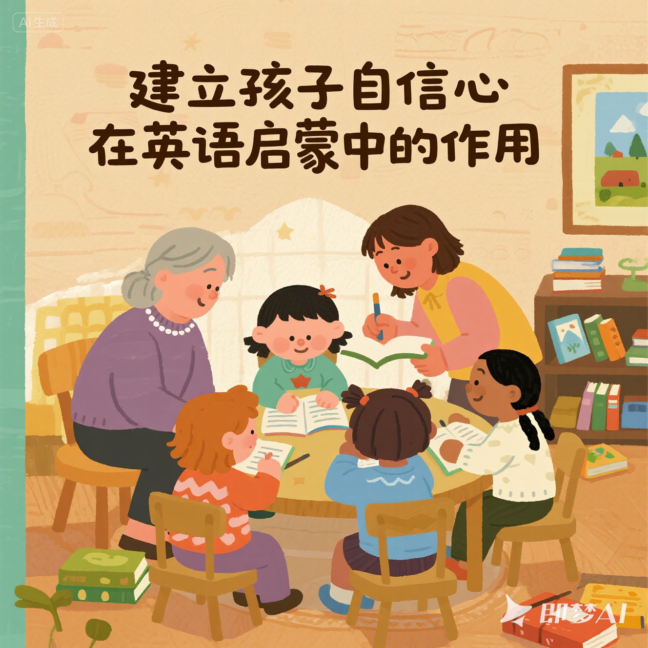 英语启蒙教育中的自信心建立？