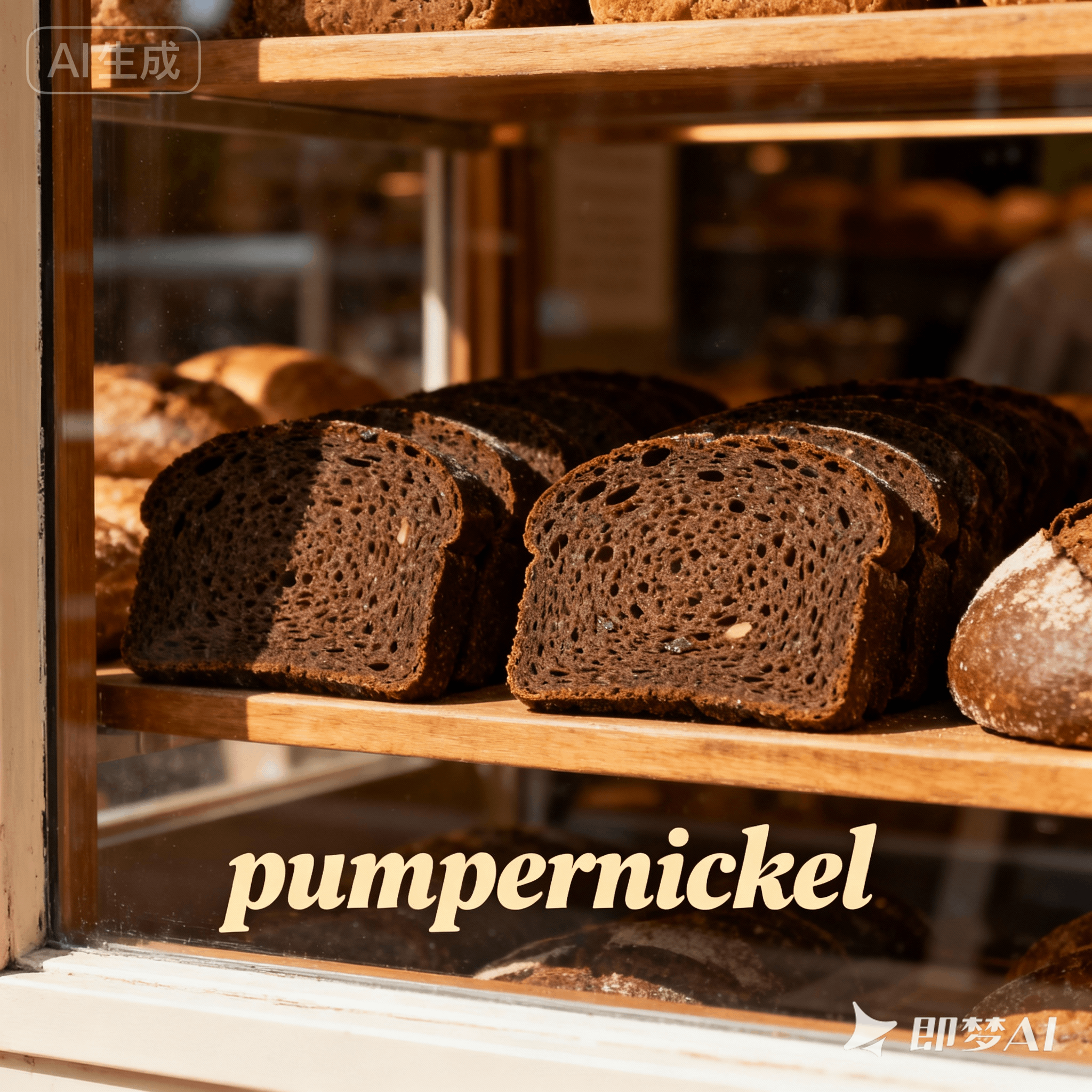 pumpernickel是什么意思_pumpernickel怎么读_音标ˈpʌmpənɪkl