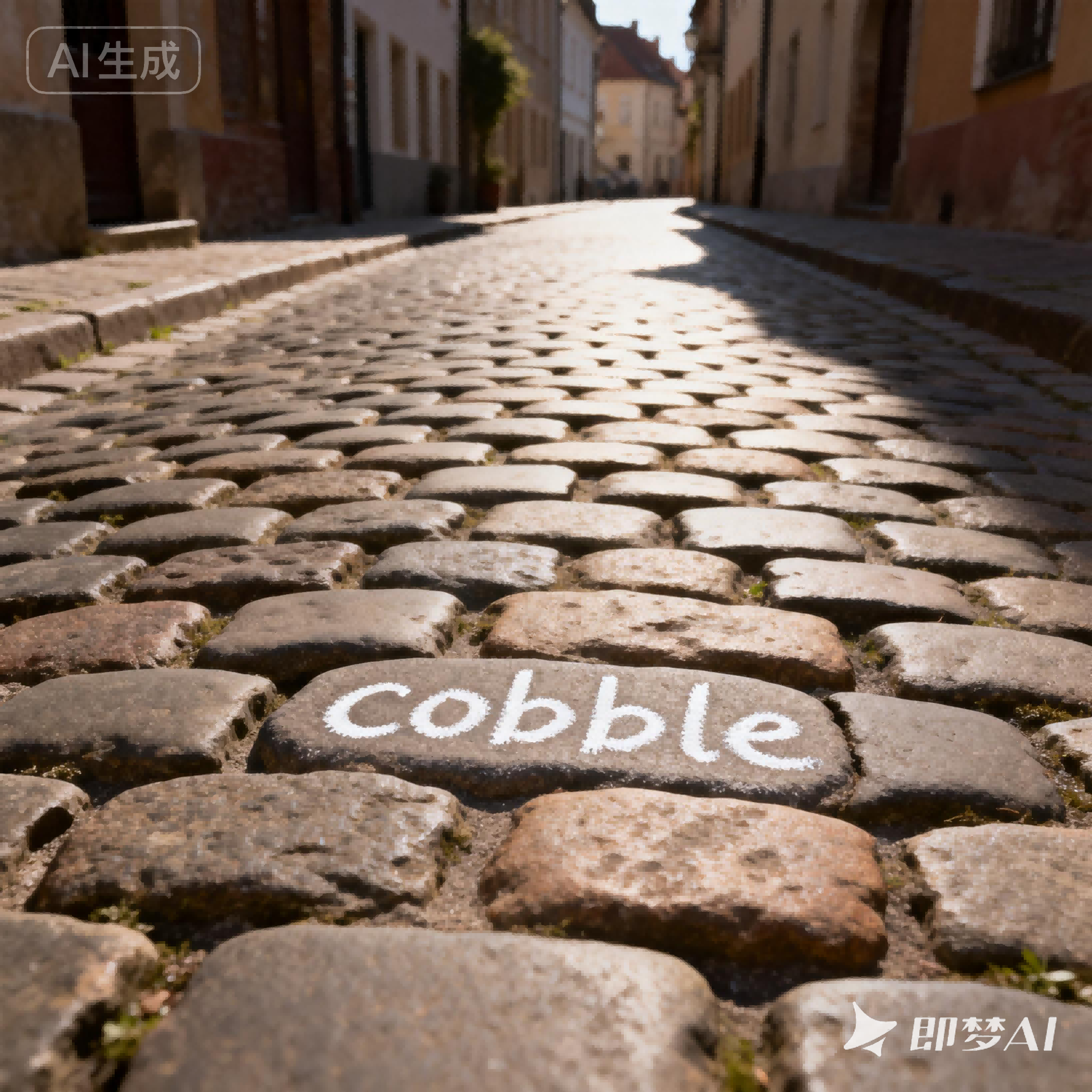 cobble是什么意思_cobble怎么读_音标'kɒbl